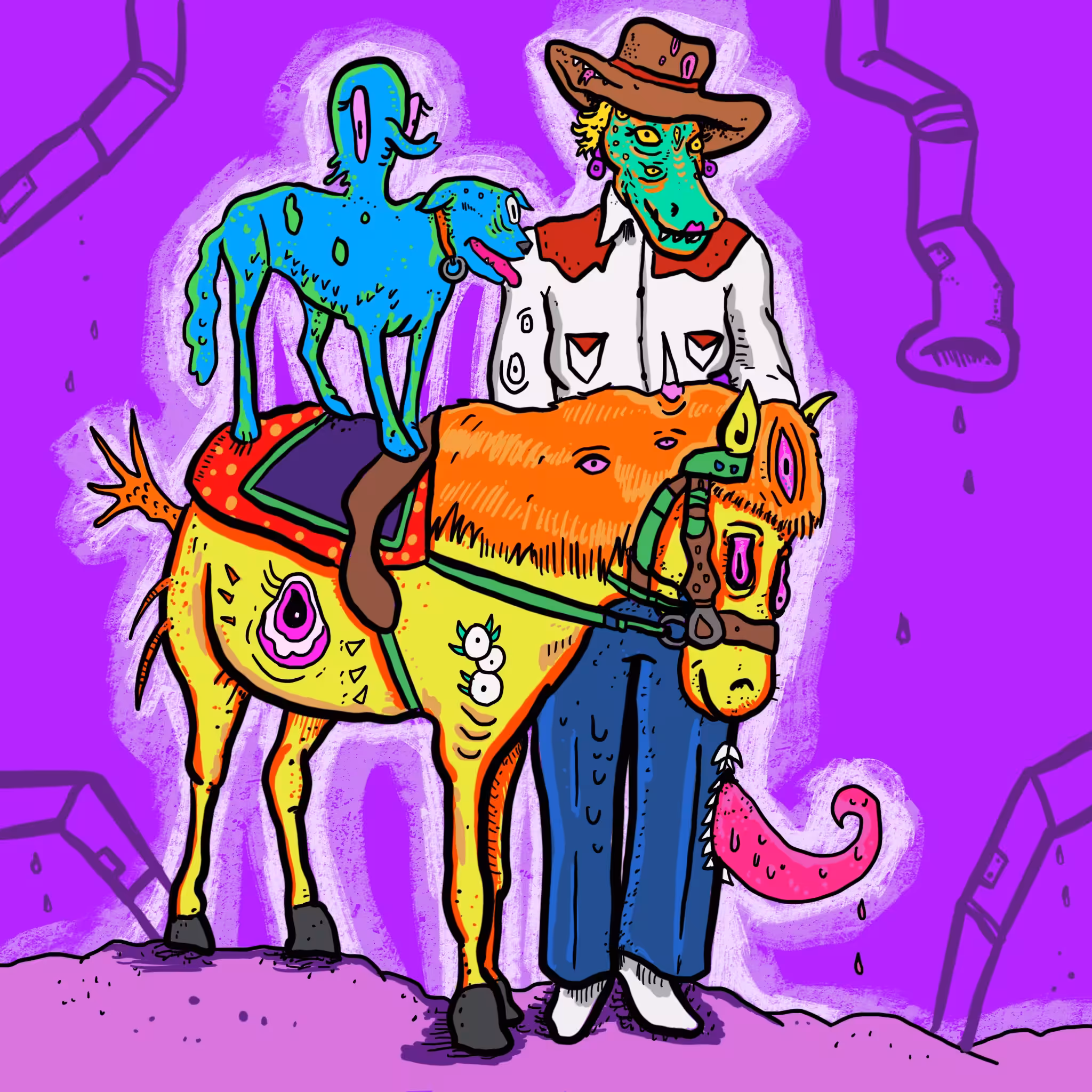 Crypto Carnies Vol 3: Escape Through the Sewer: Clementine's Country Dog Ride