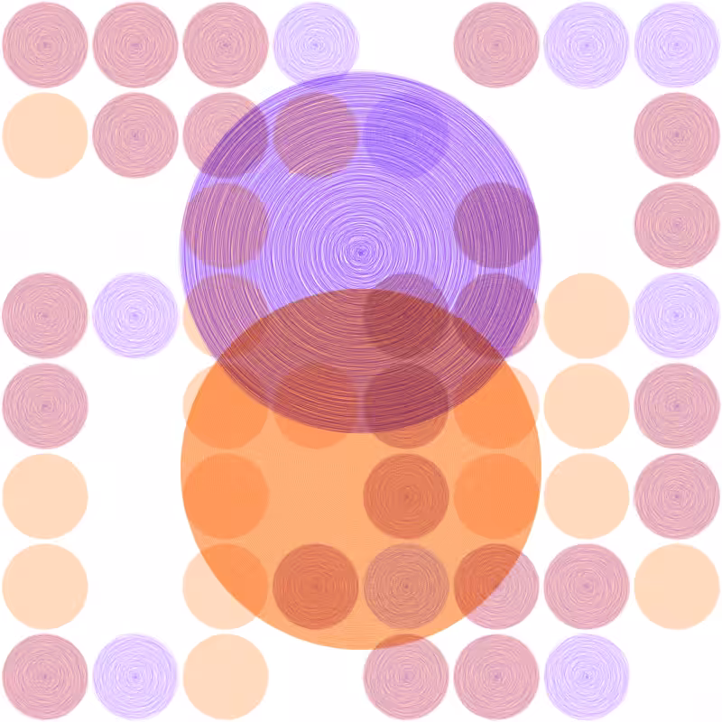 Brushed Circles #47