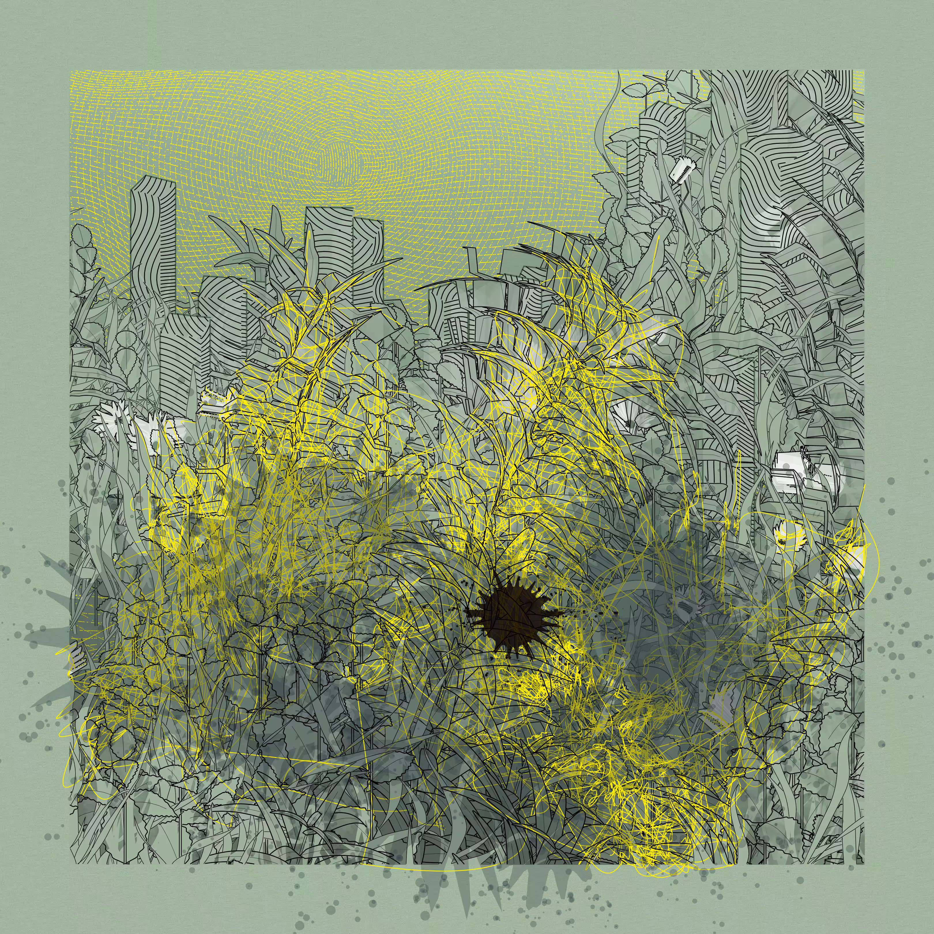 Landscape with Carbon Capture #435