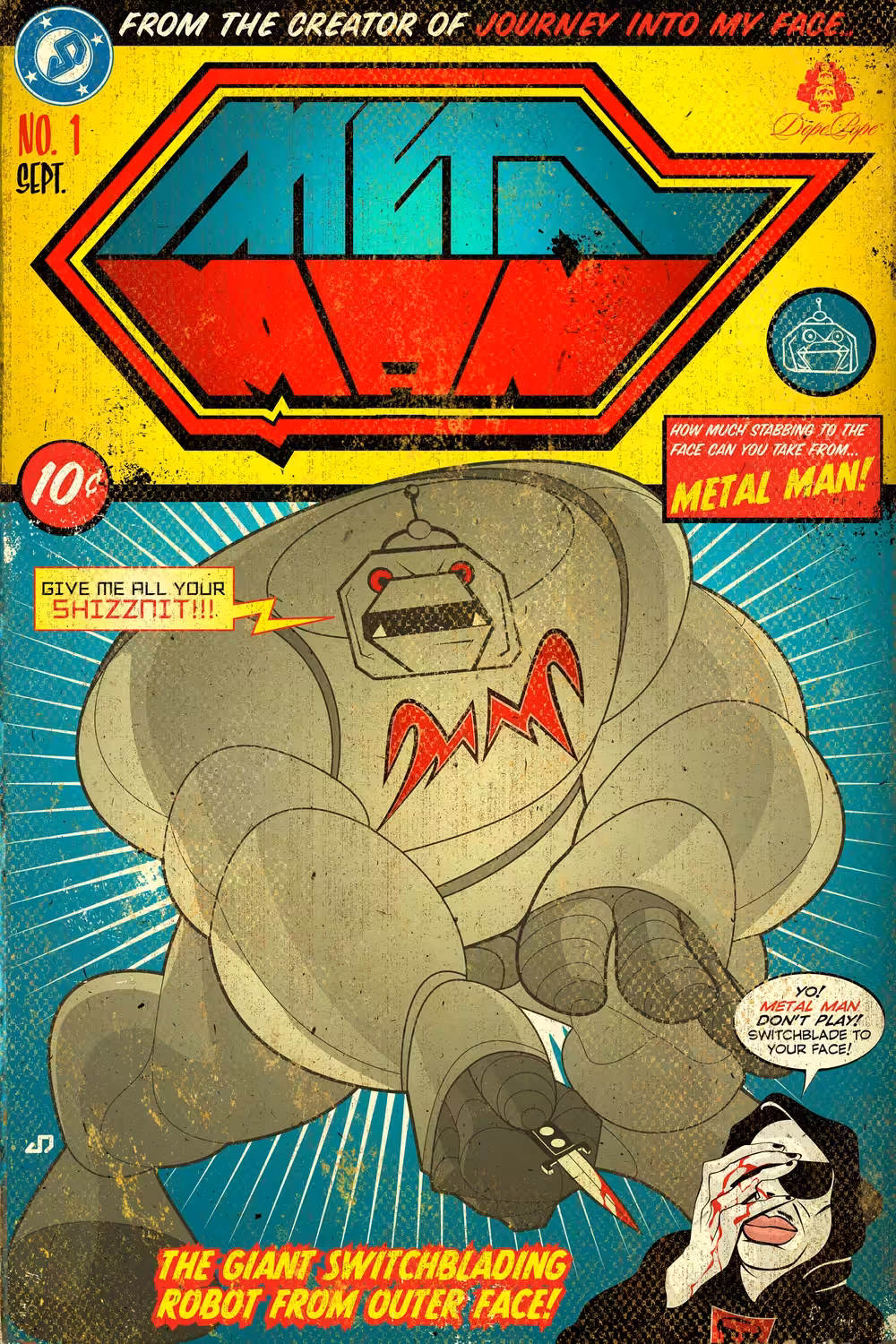 Metal Man: Journey Into My Face!