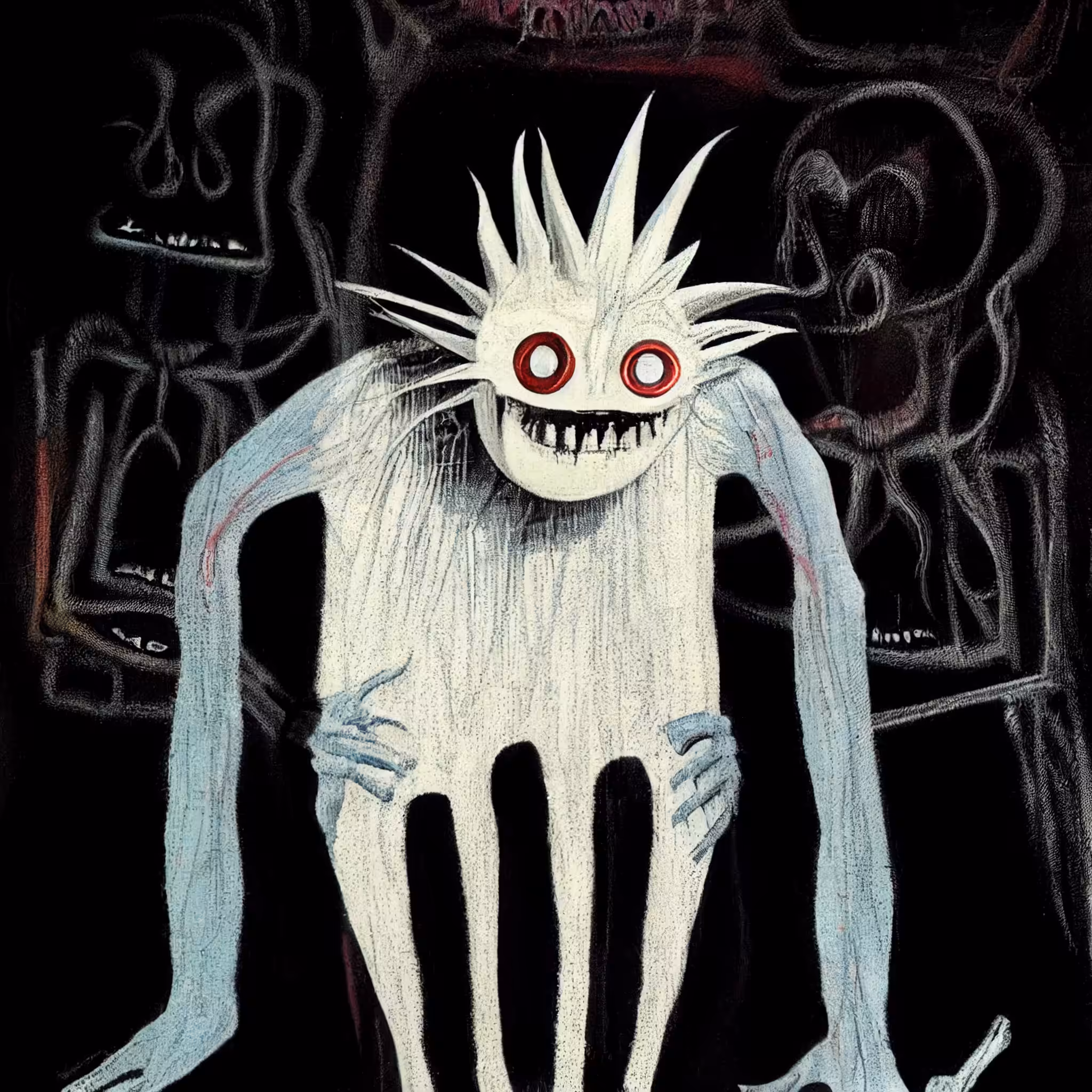 Basquiat Little Creatures: Little Creature #00259