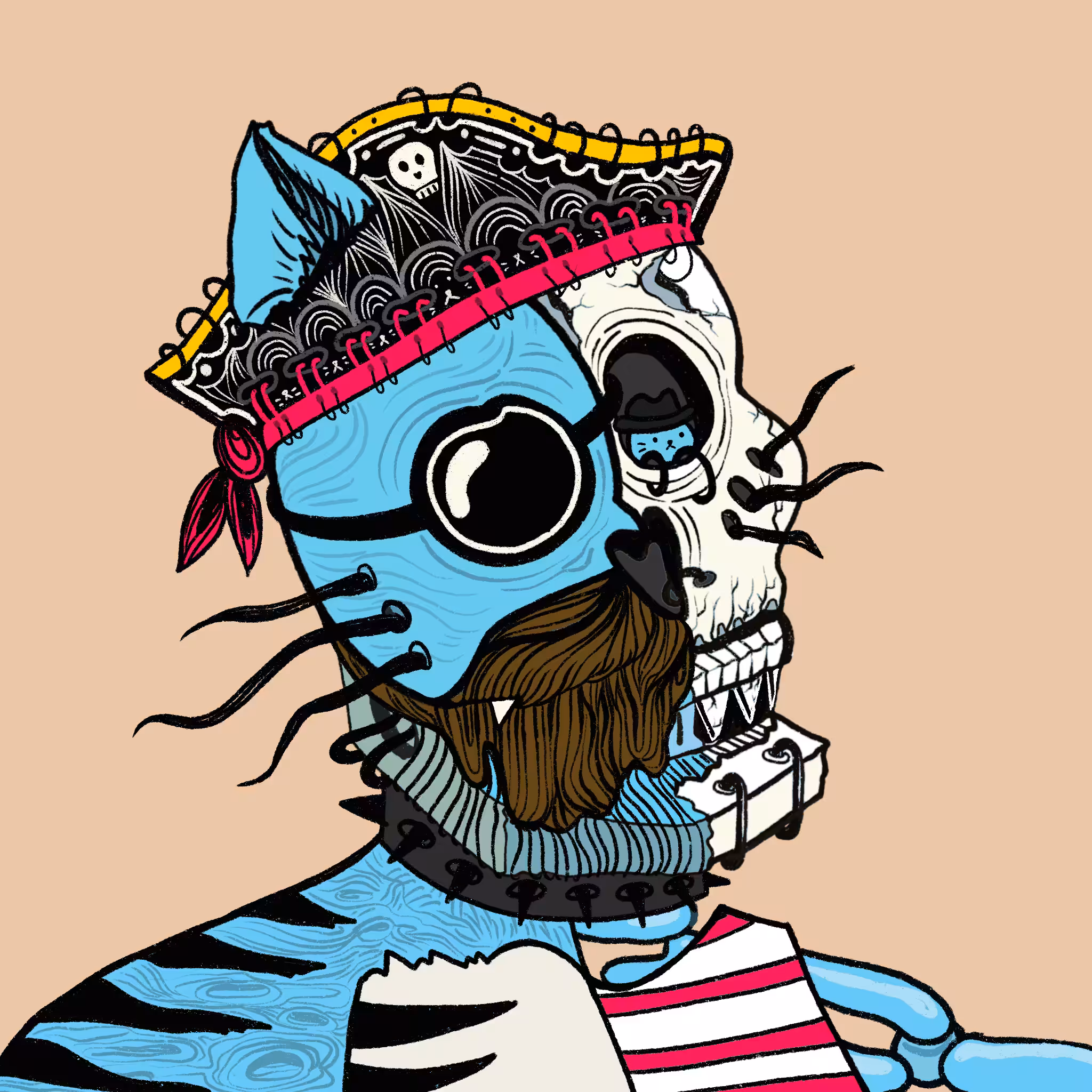 Skullline #013 x coolcat (clontest)