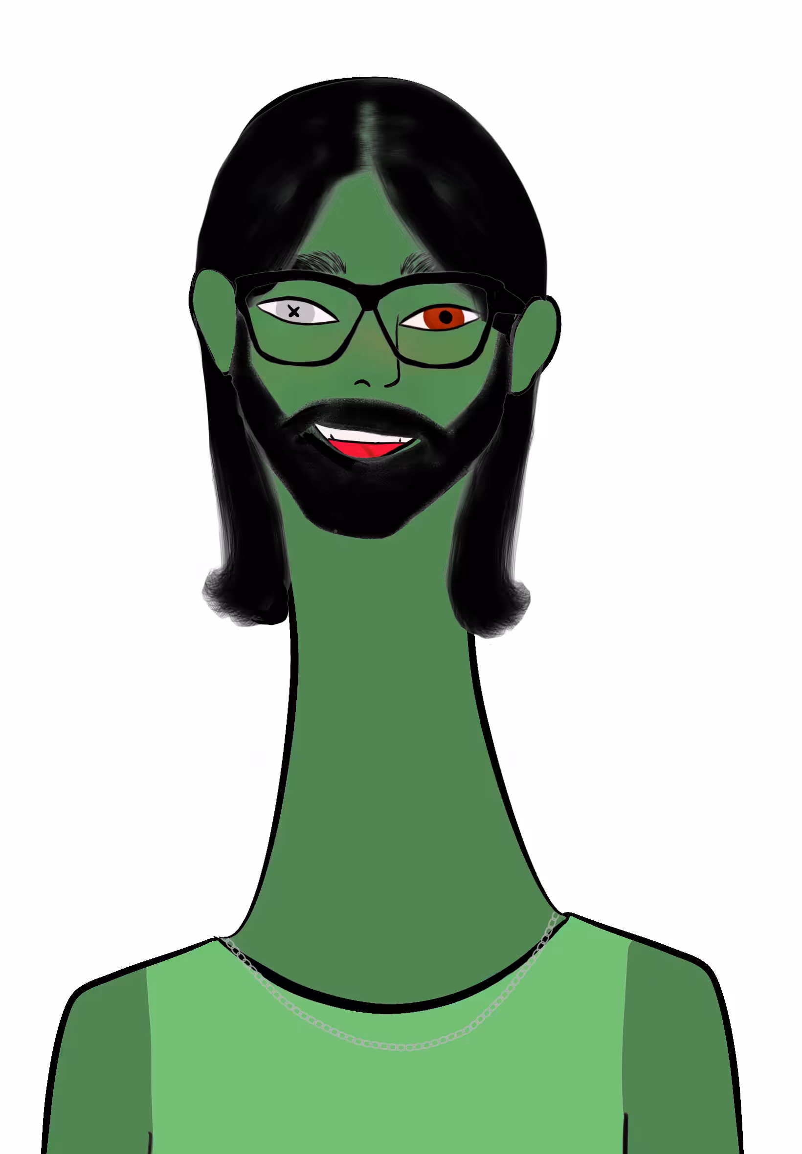 Long Neckie Fellas #1481