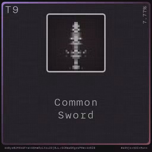 Gear for your quests - Sword #96