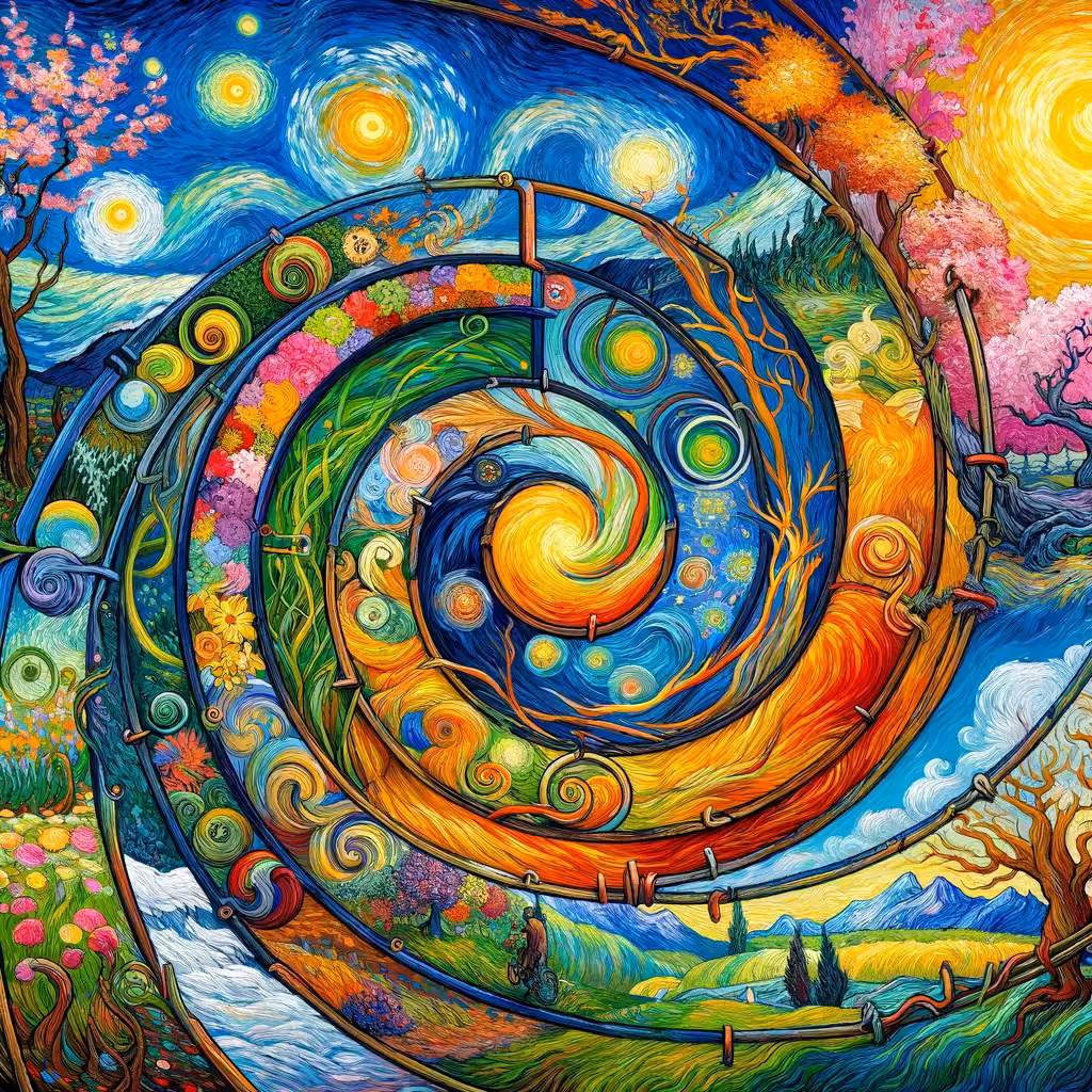 Van Gogh Visions: Circel of life