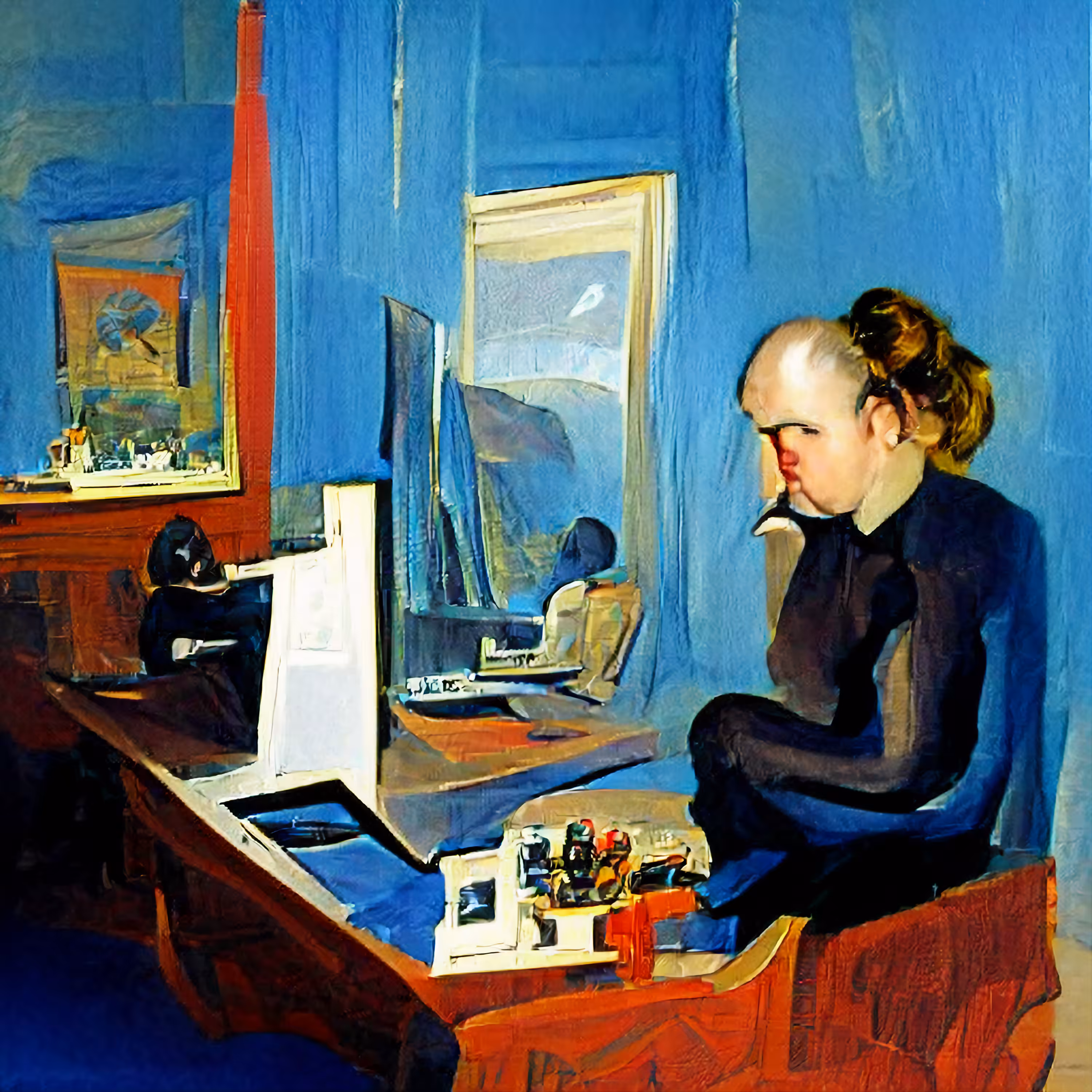"The Lonely Artist" 16