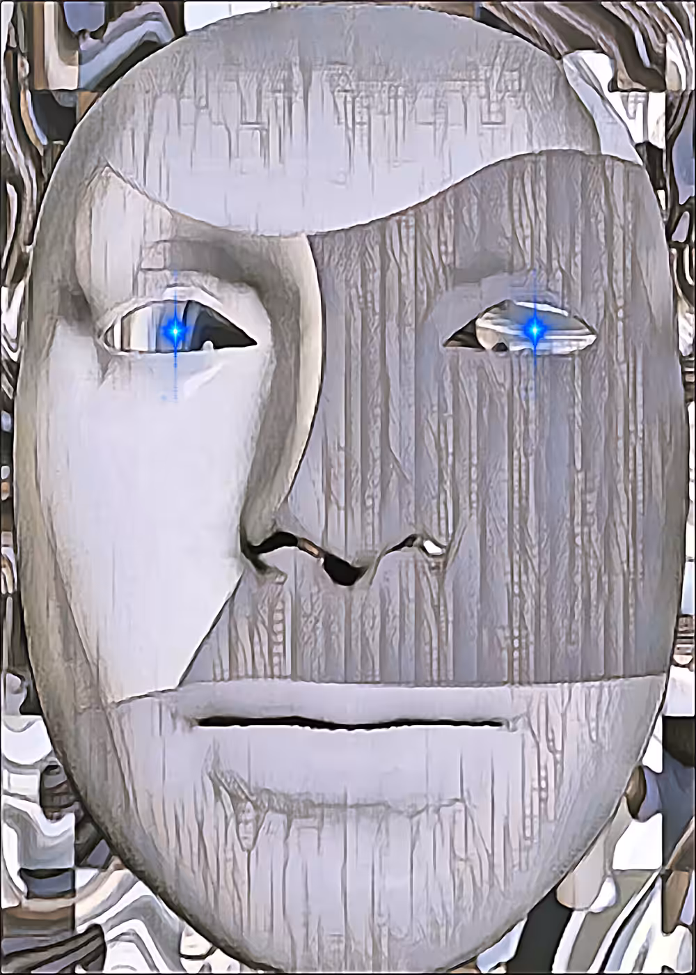 Blank face