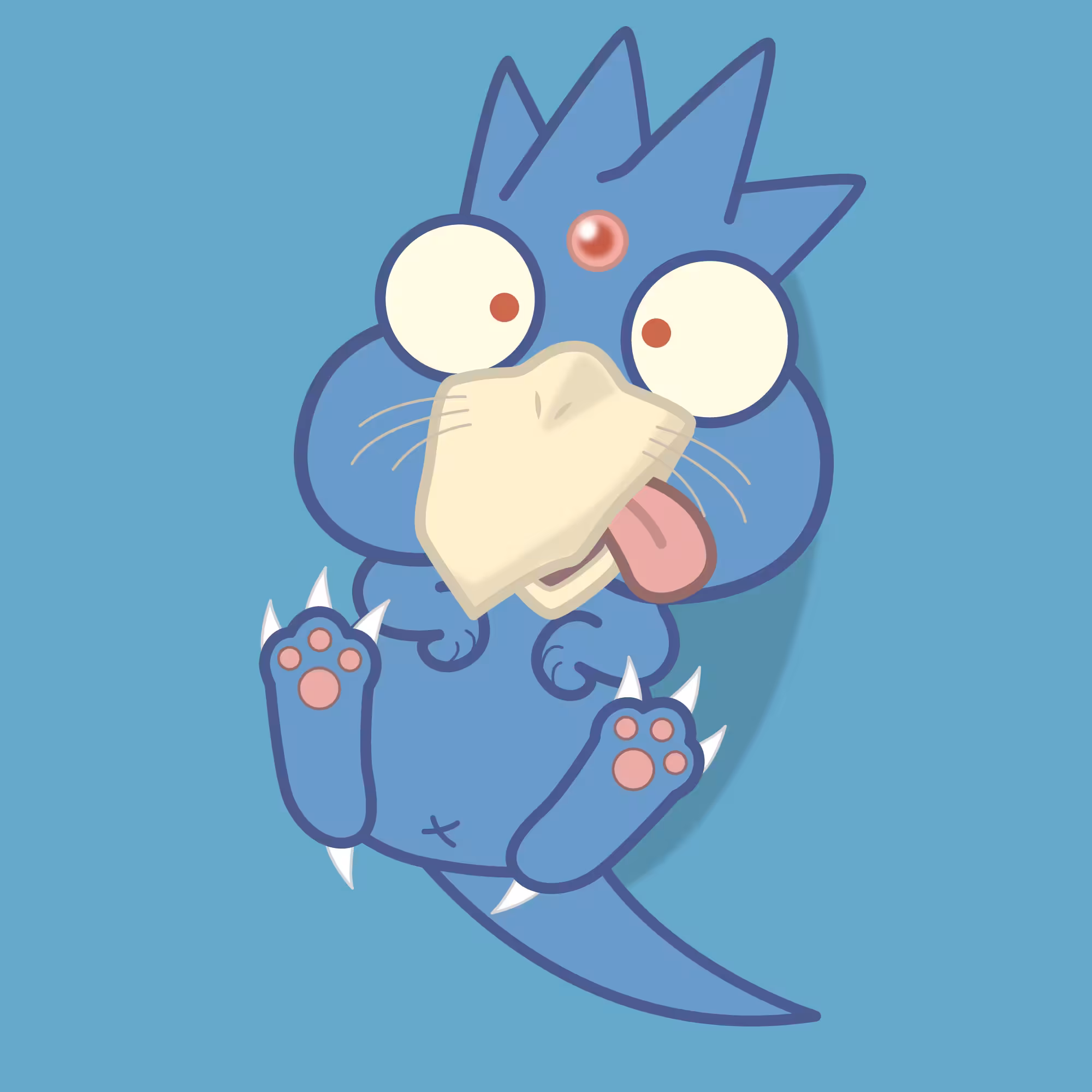 P055 --- Laying Derp Colduck ---