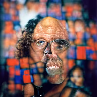 Portrait of Chuck Close