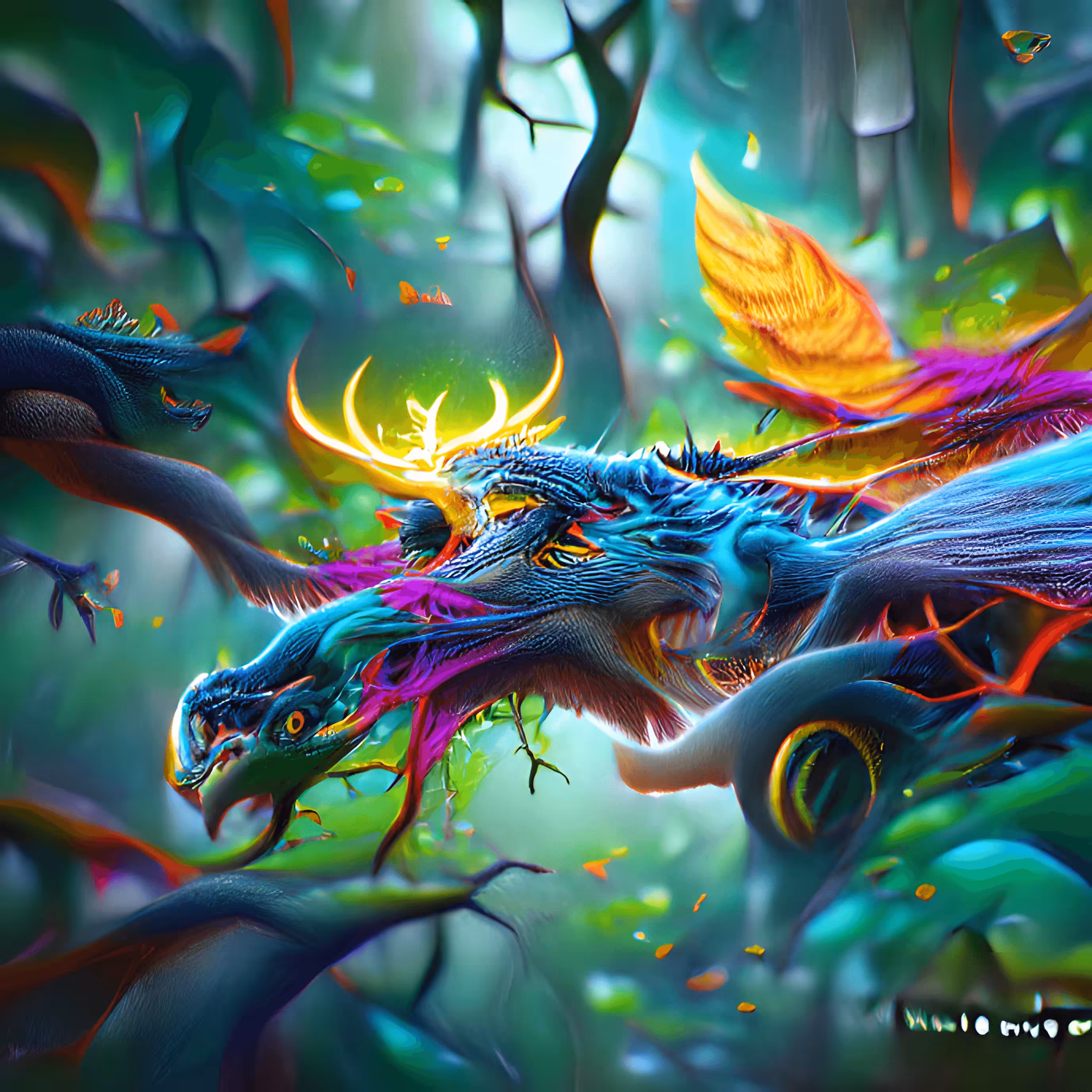 Spirit of the Forest Dragon