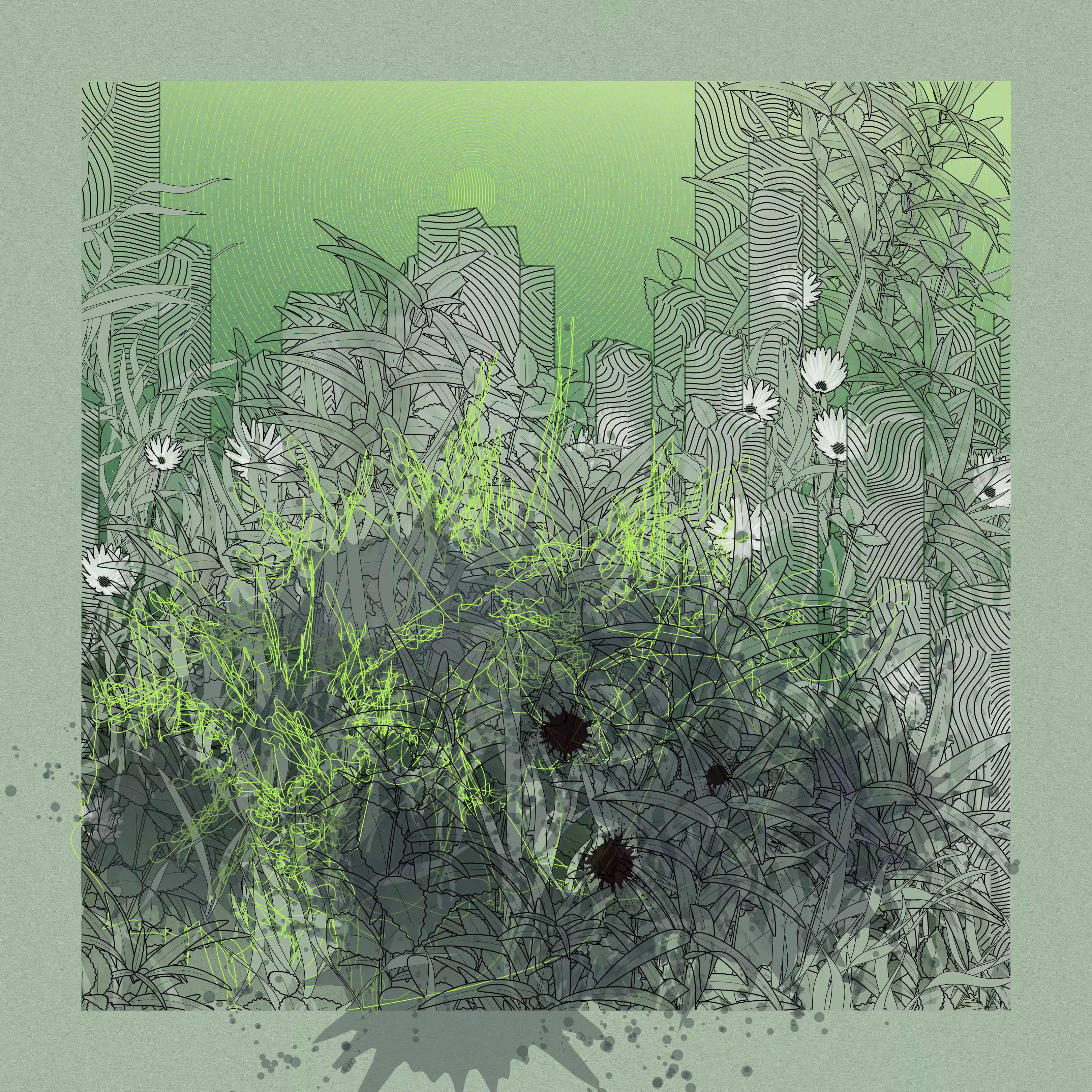 Landscape with Carbon Capture #3180