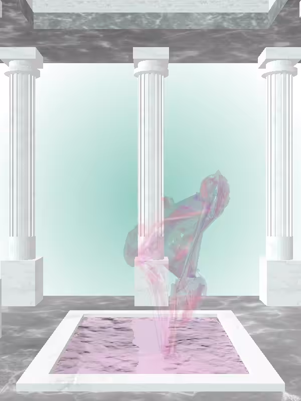 HeavenComputer: The Fading Sneaky Magnetic Magenta Woman #5060