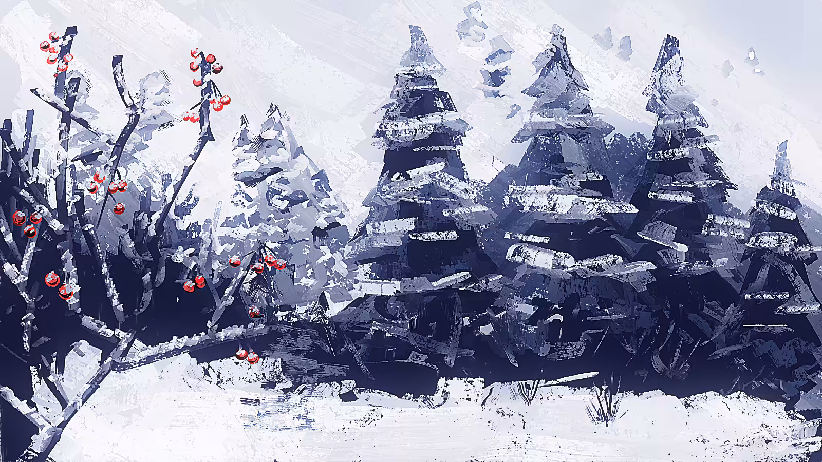 Snowy Forest