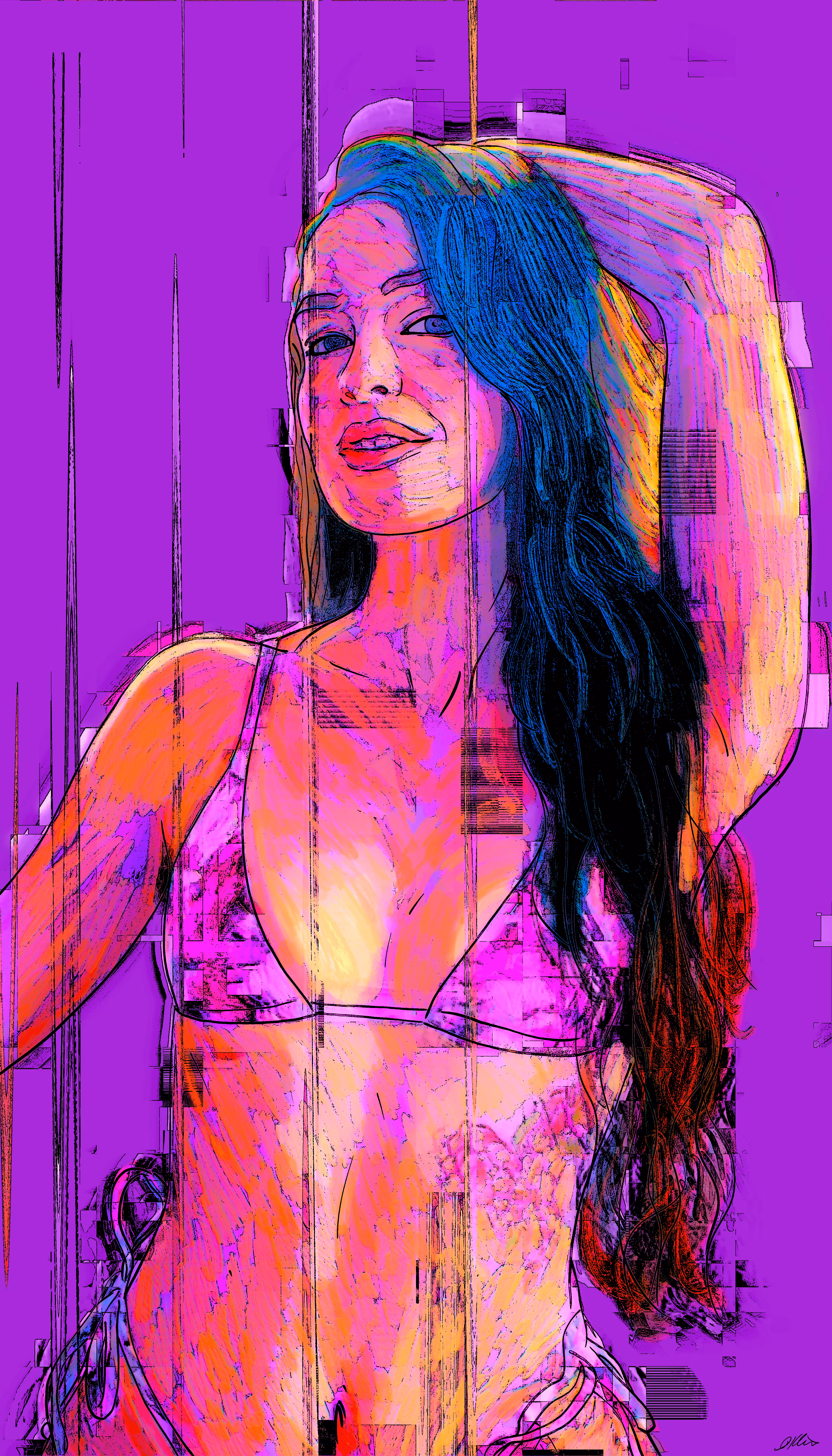 Portrait of CryptoFinally with Effects