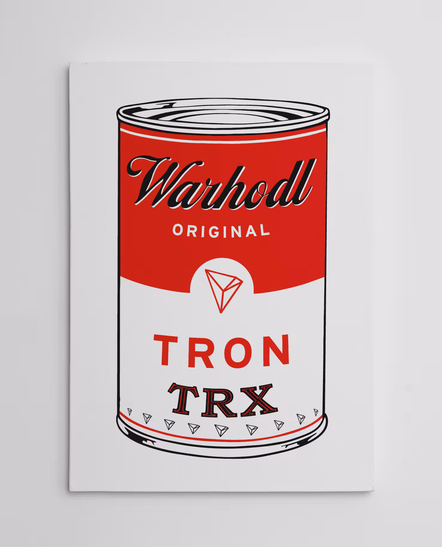 WARHODL Artist Proof "TRON" Original Can