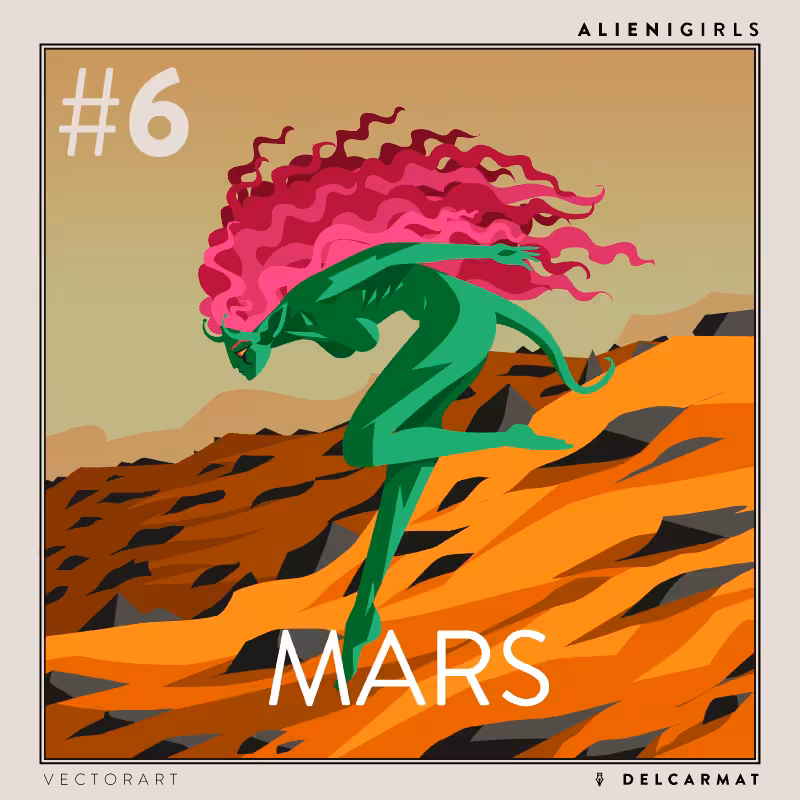 Alienigirls. #6: MARS