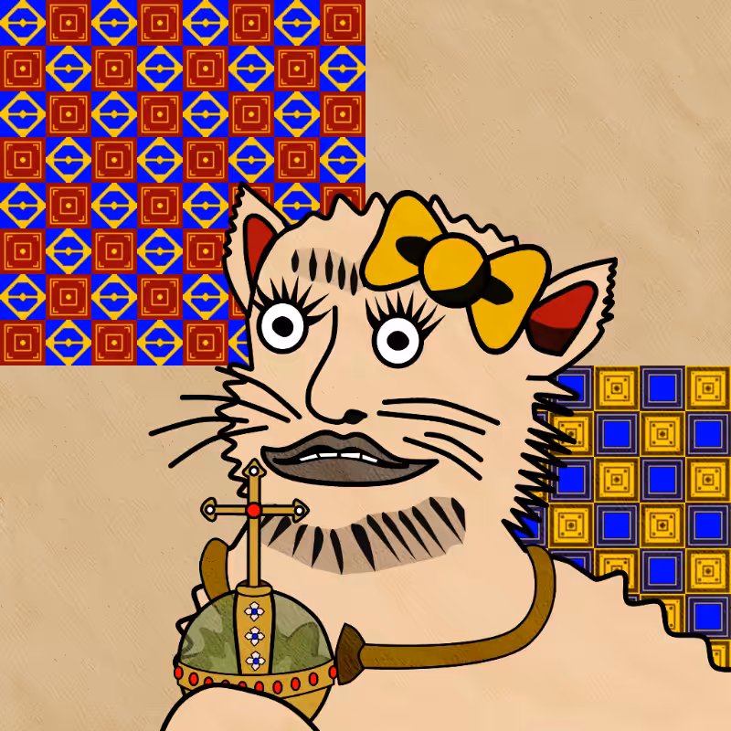 Famous Medieval Cat #81