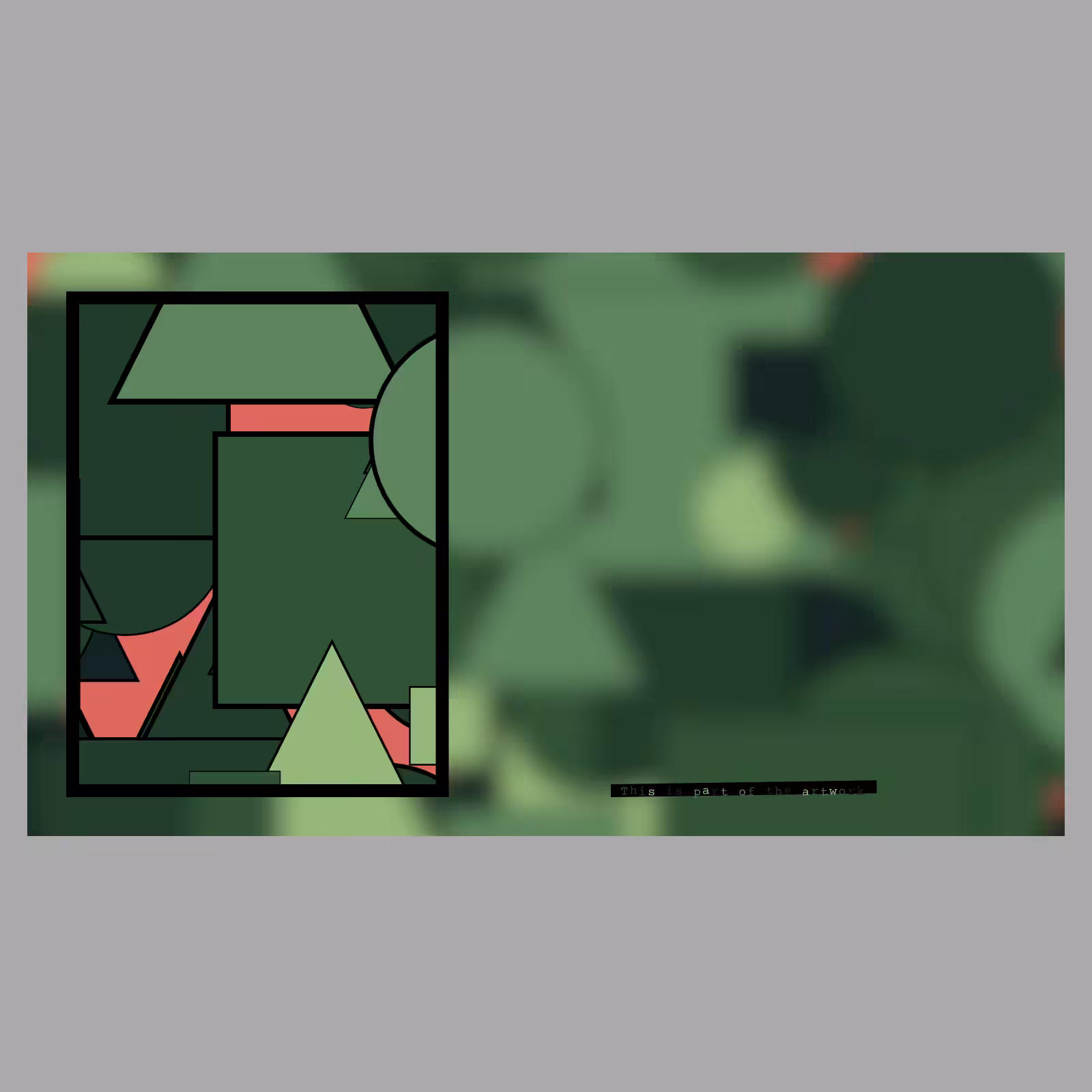 This is part of the artwork #10