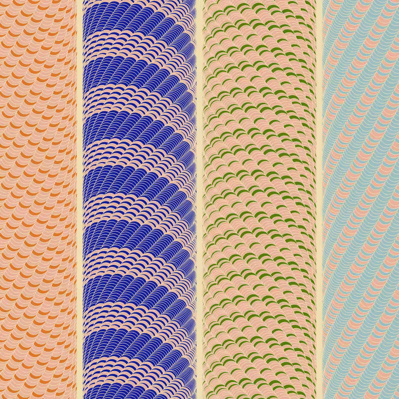 Patterns of infinity colorized #25