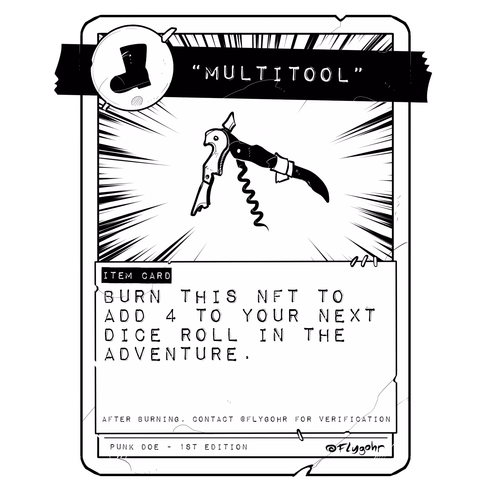 MULTITOOL | Original Item Card | 1st ED.