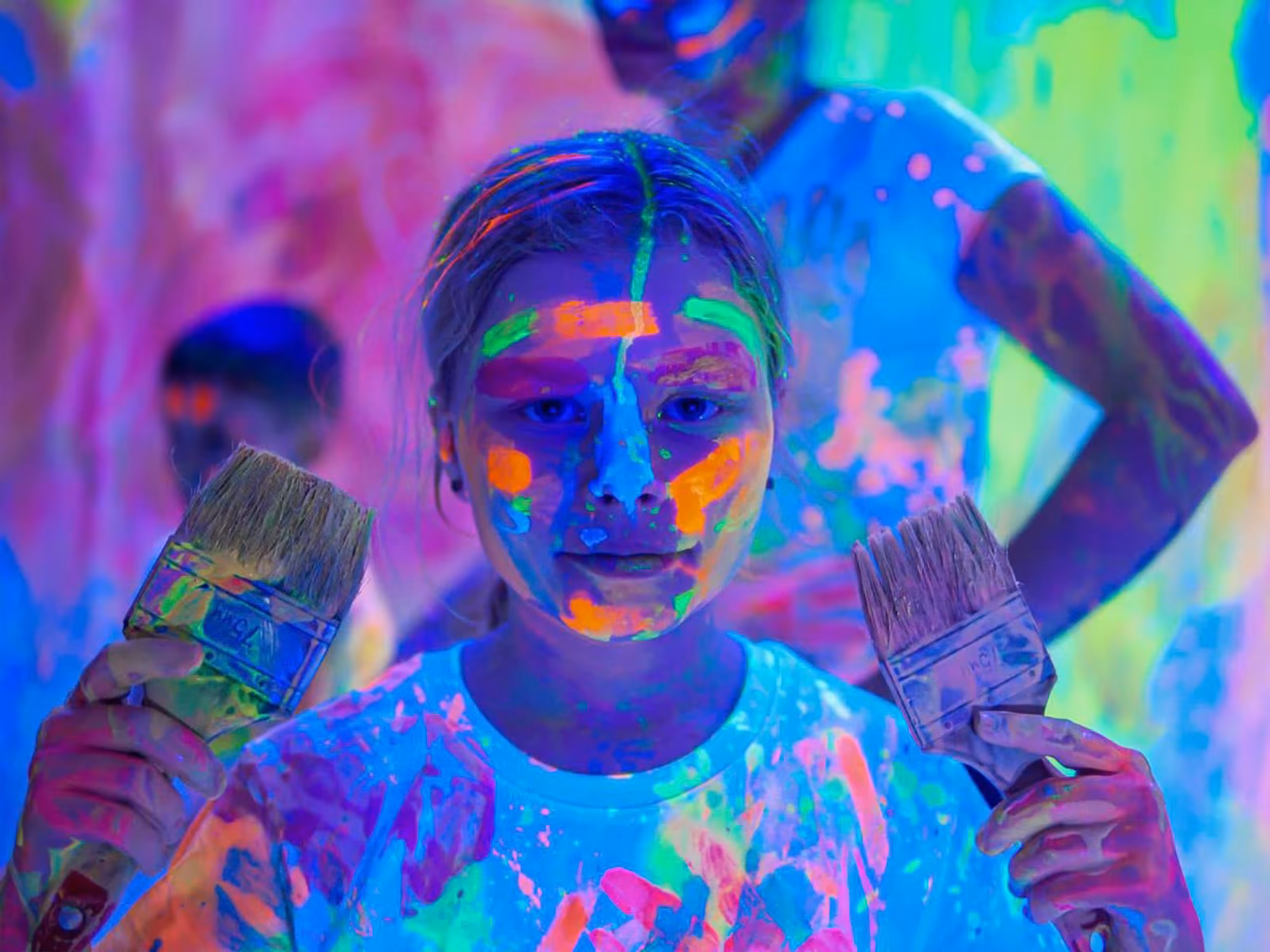 Bright colors