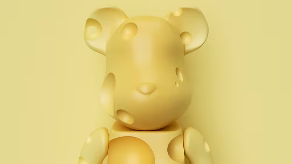 Series 1 - Le fromage Be@rbrick