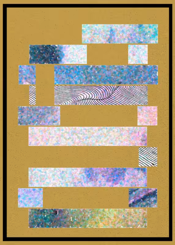pointillism in lines  #22