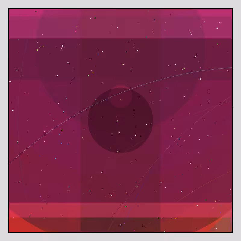Color Field Starry B #127