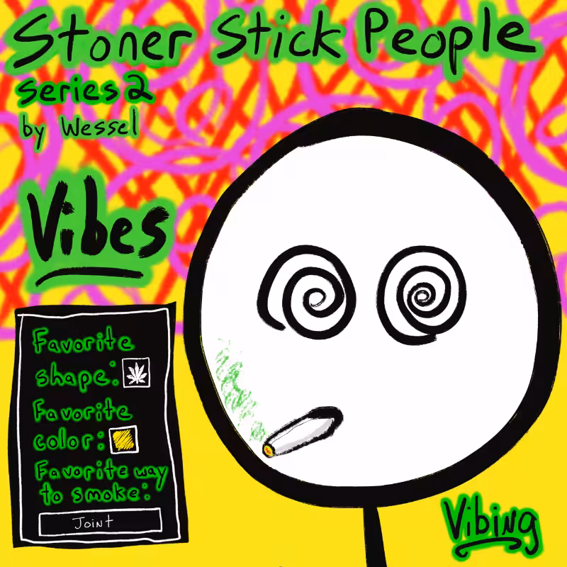 Stoner Stick People Series 2 #36