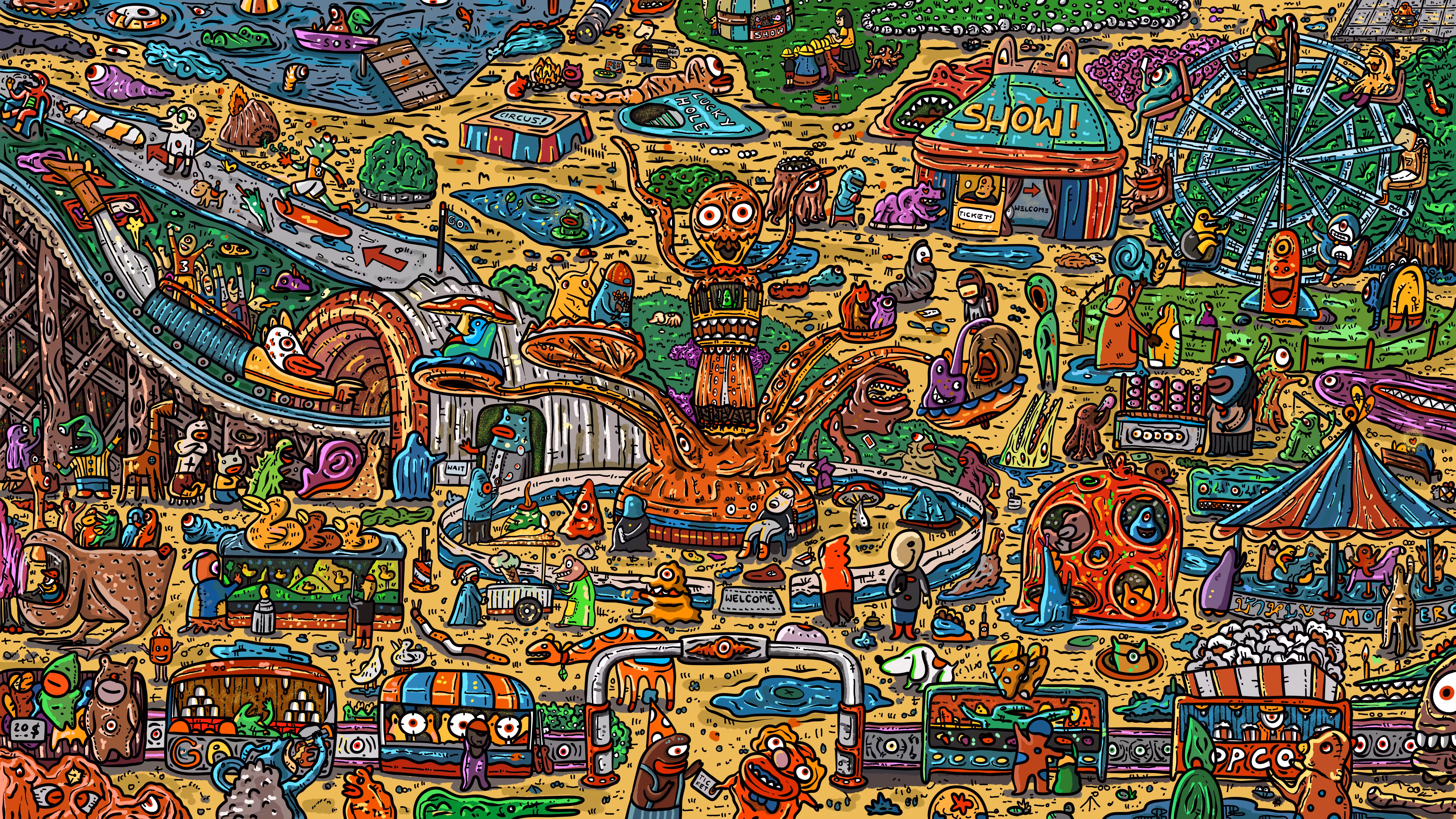 Monster Amusement Park