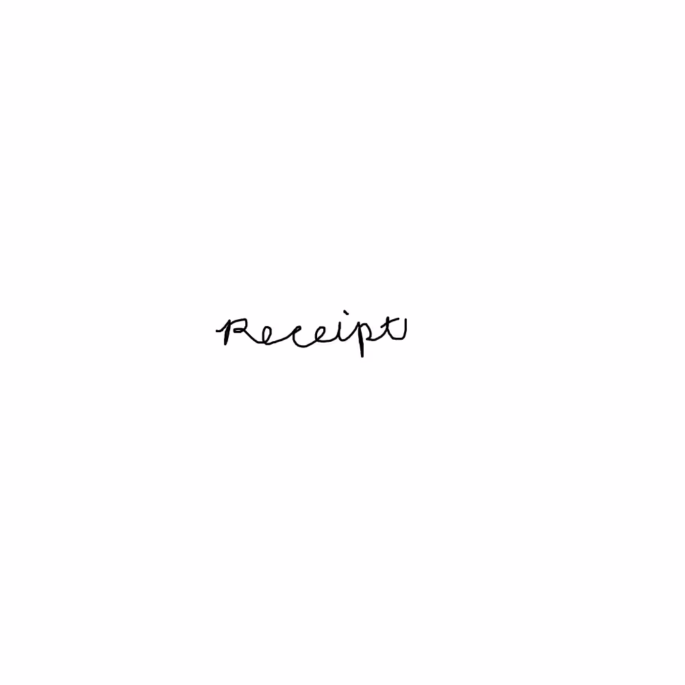 Receipt #607
