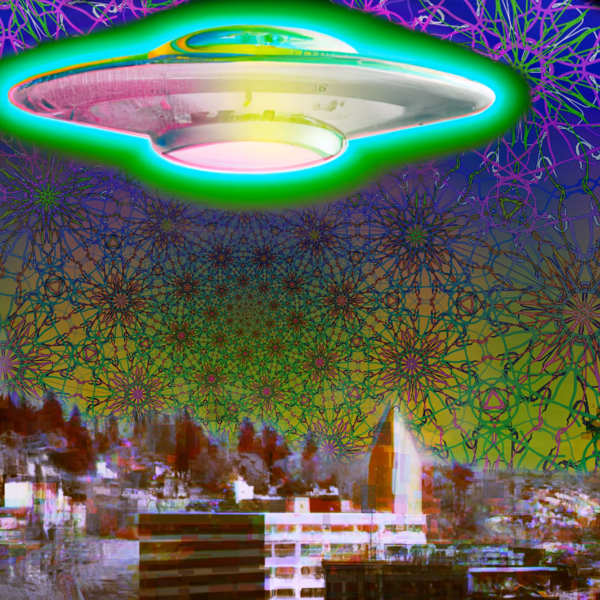 Album Art: Saucers Over Portland