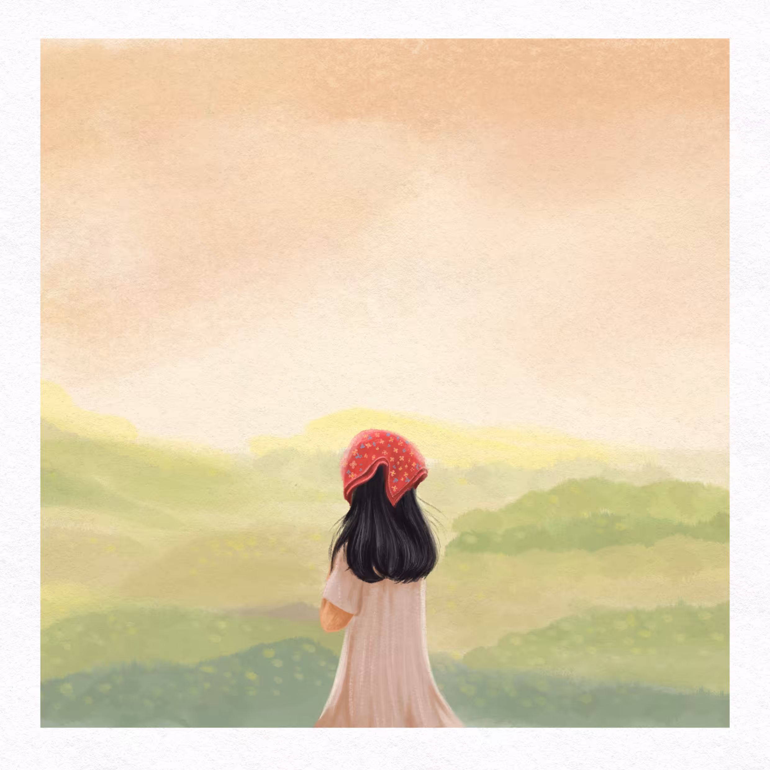 The Girl with the Red Scarf