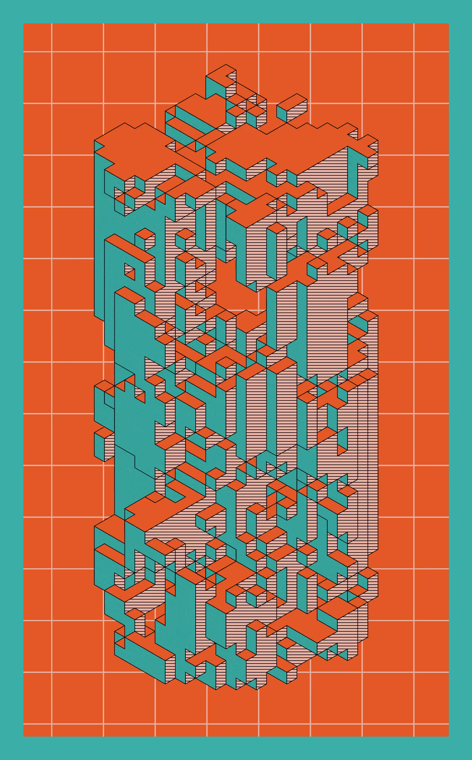 Corroding Cubes #105