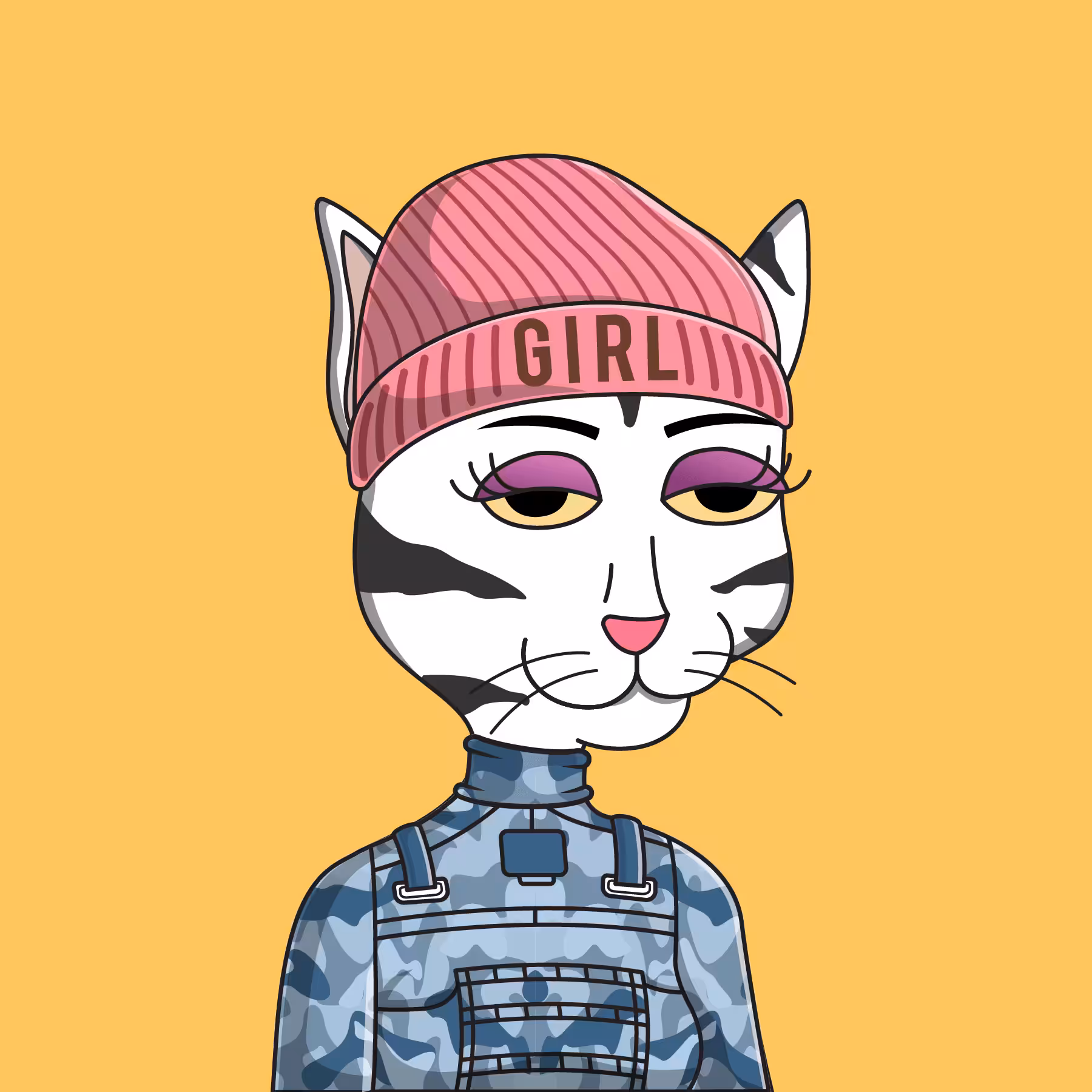 Girl Cat #393
