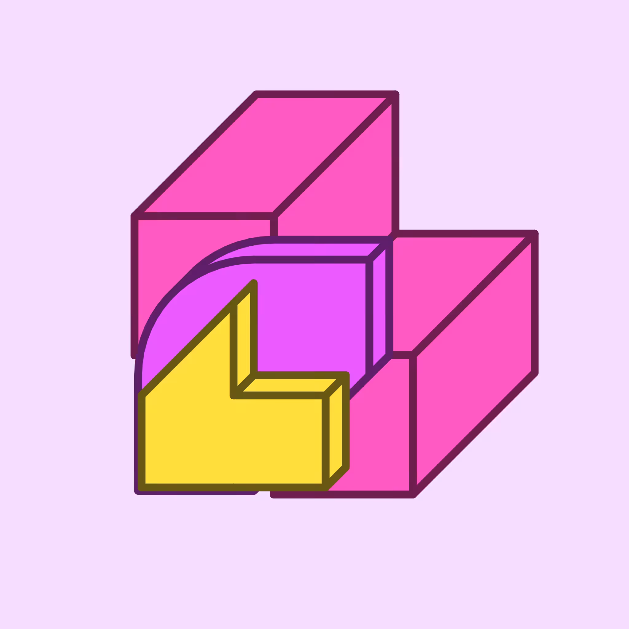 Calm shapes #1339