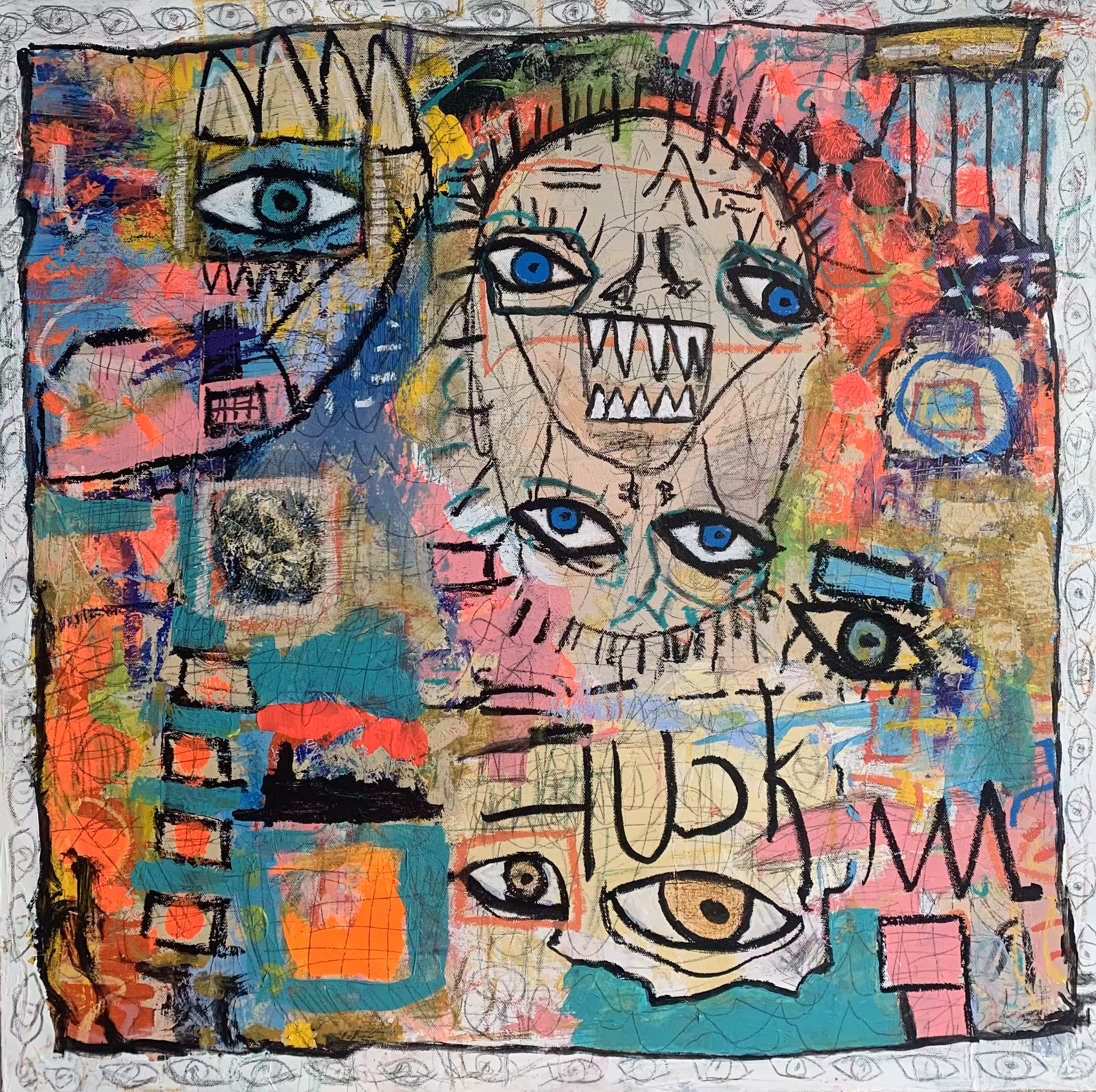 MaNiC - Acrylic Painting, Untitled #1