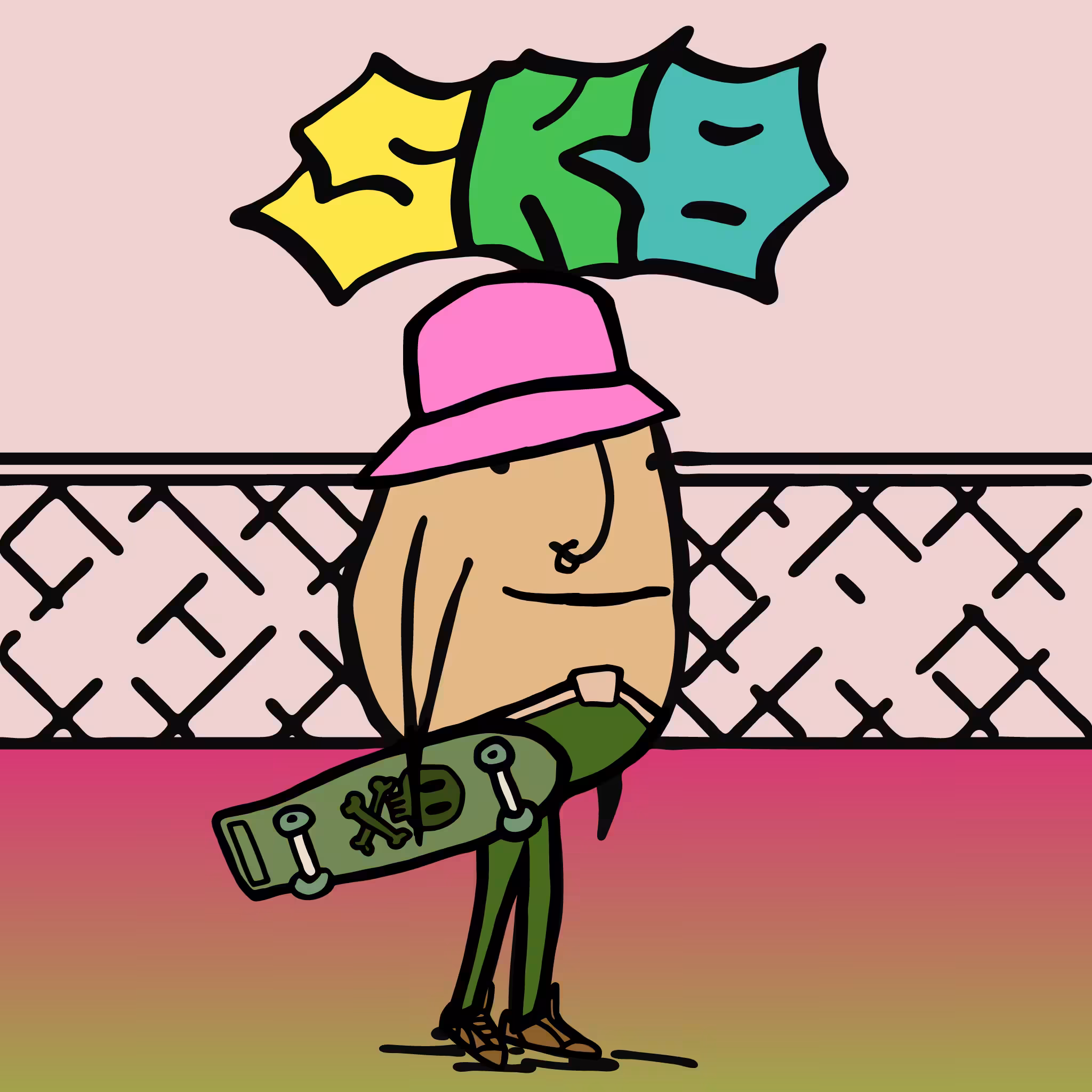 Skater Egg #12