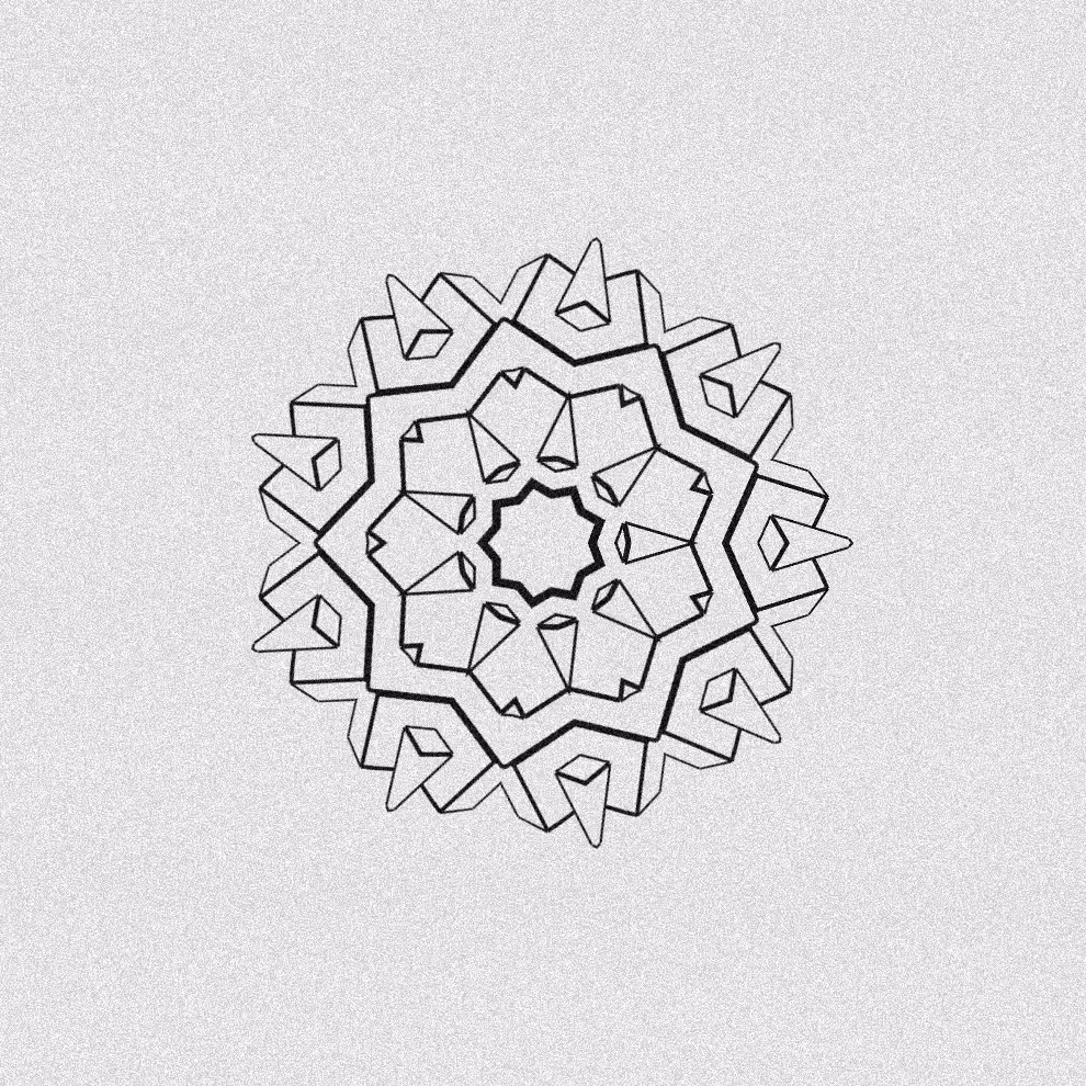 Monochrome Kaleido #235
