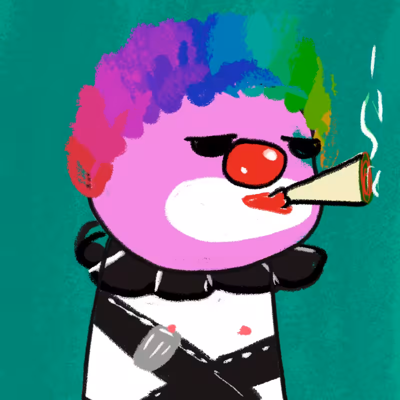 Peculiar clown #100