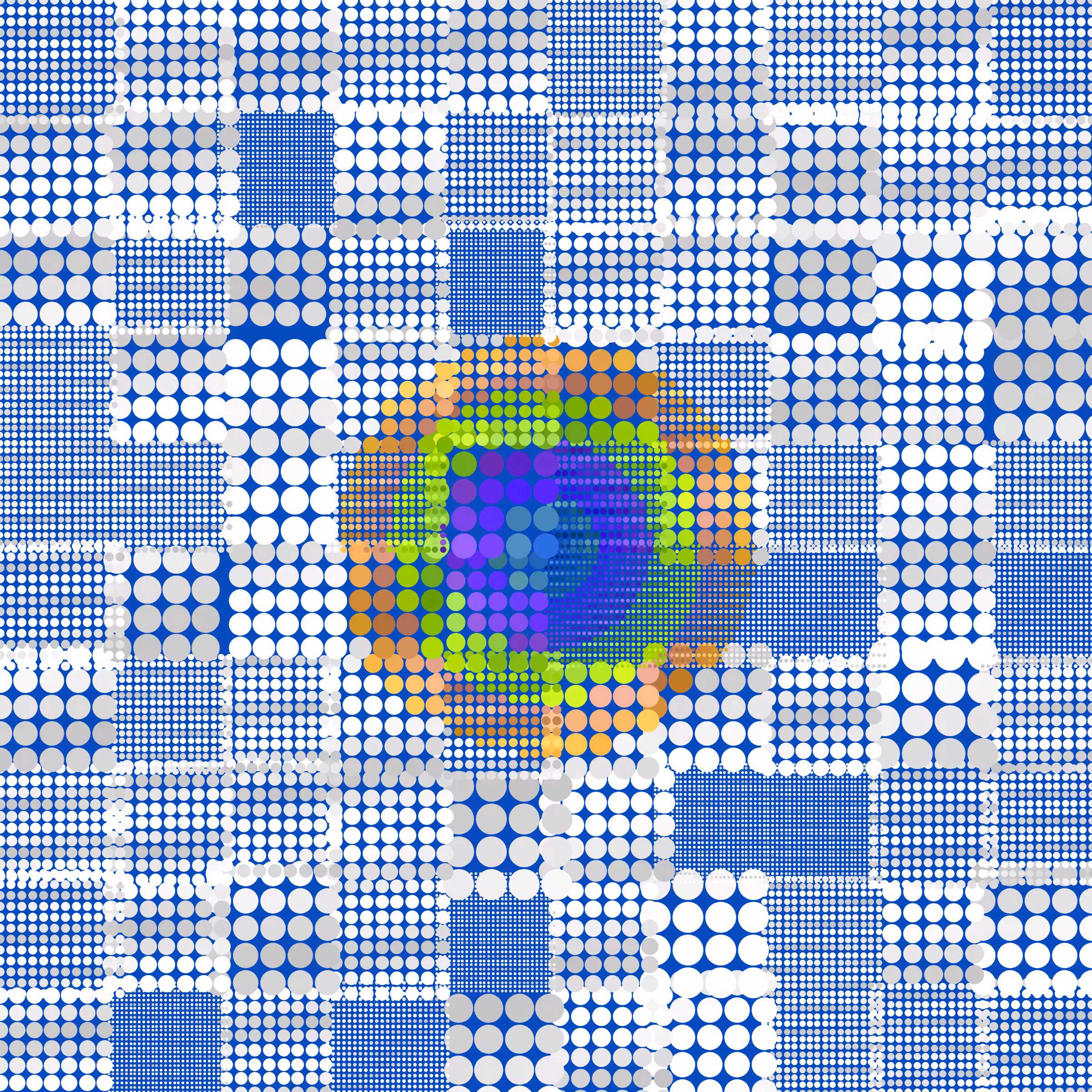 Dot Matrix Gradient Study #0