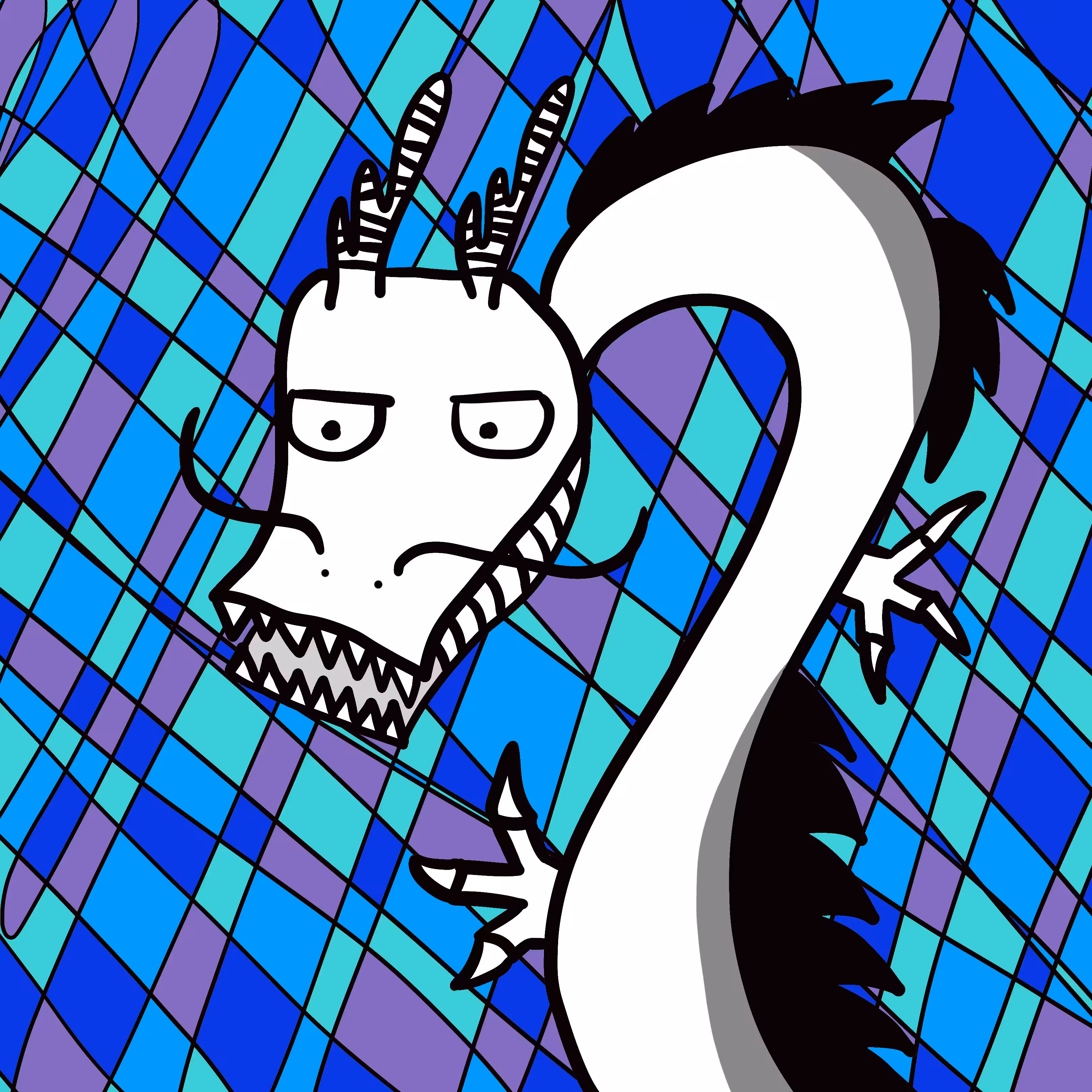 A magnificent dragon