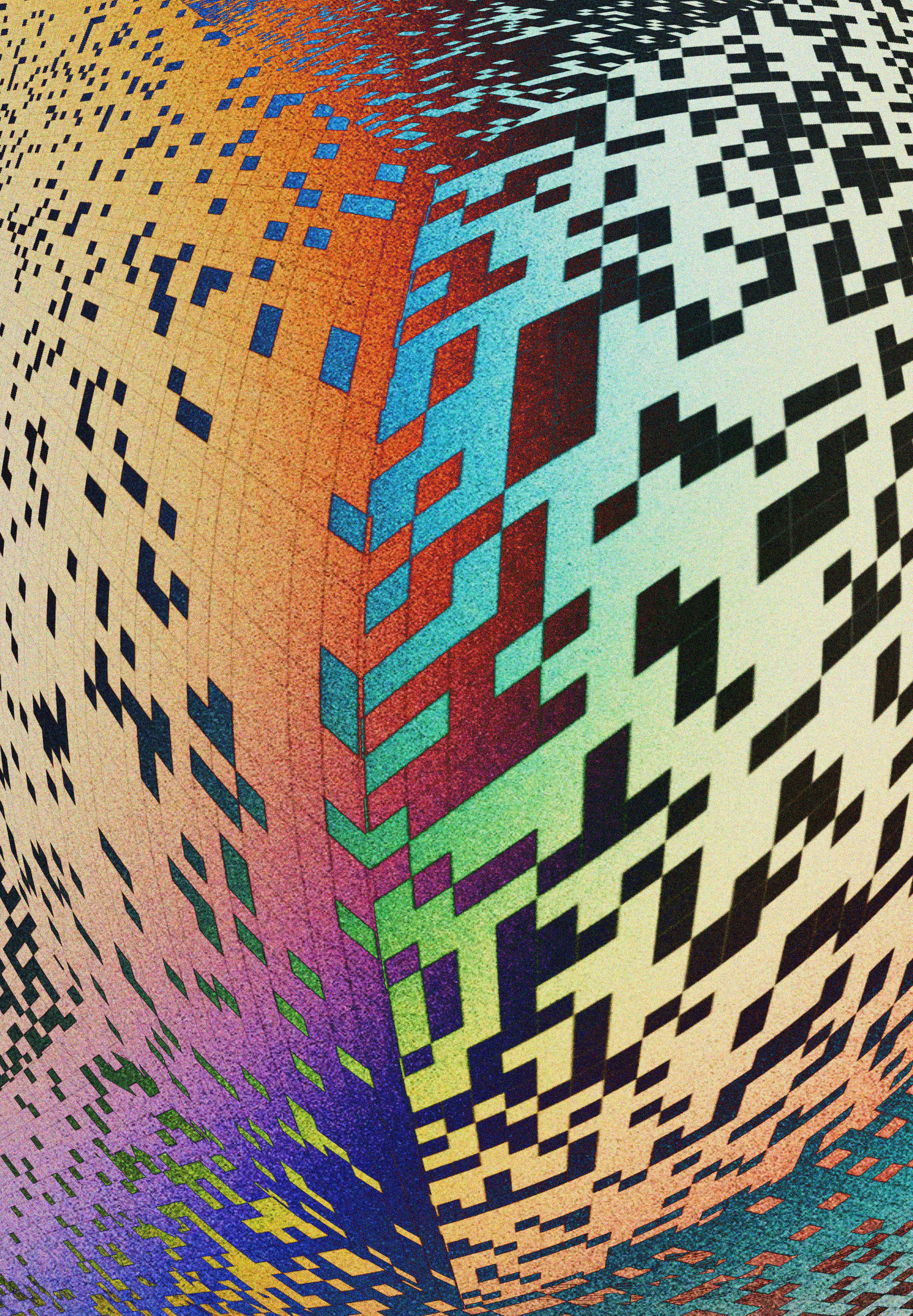 Var Density Cluster - Hexahedron Array 6