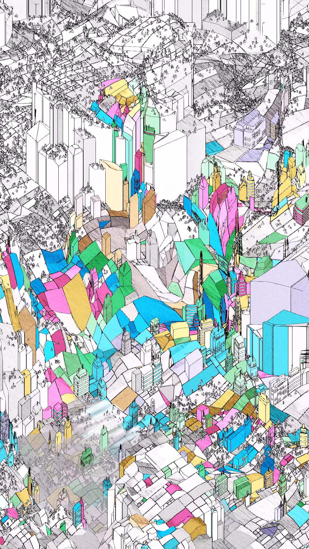 Artificial landscapes #37