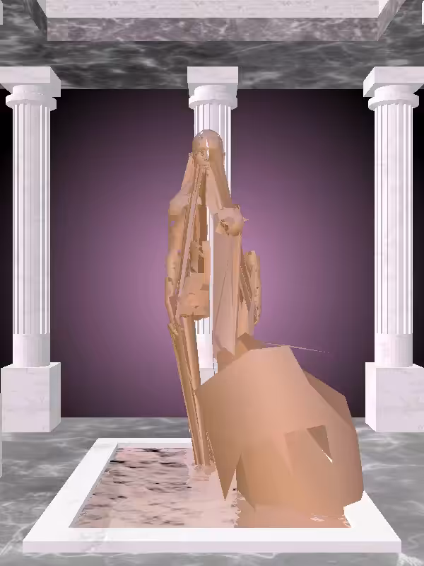 HeavenComputer: The Loser Metallic Brick Woman #1090