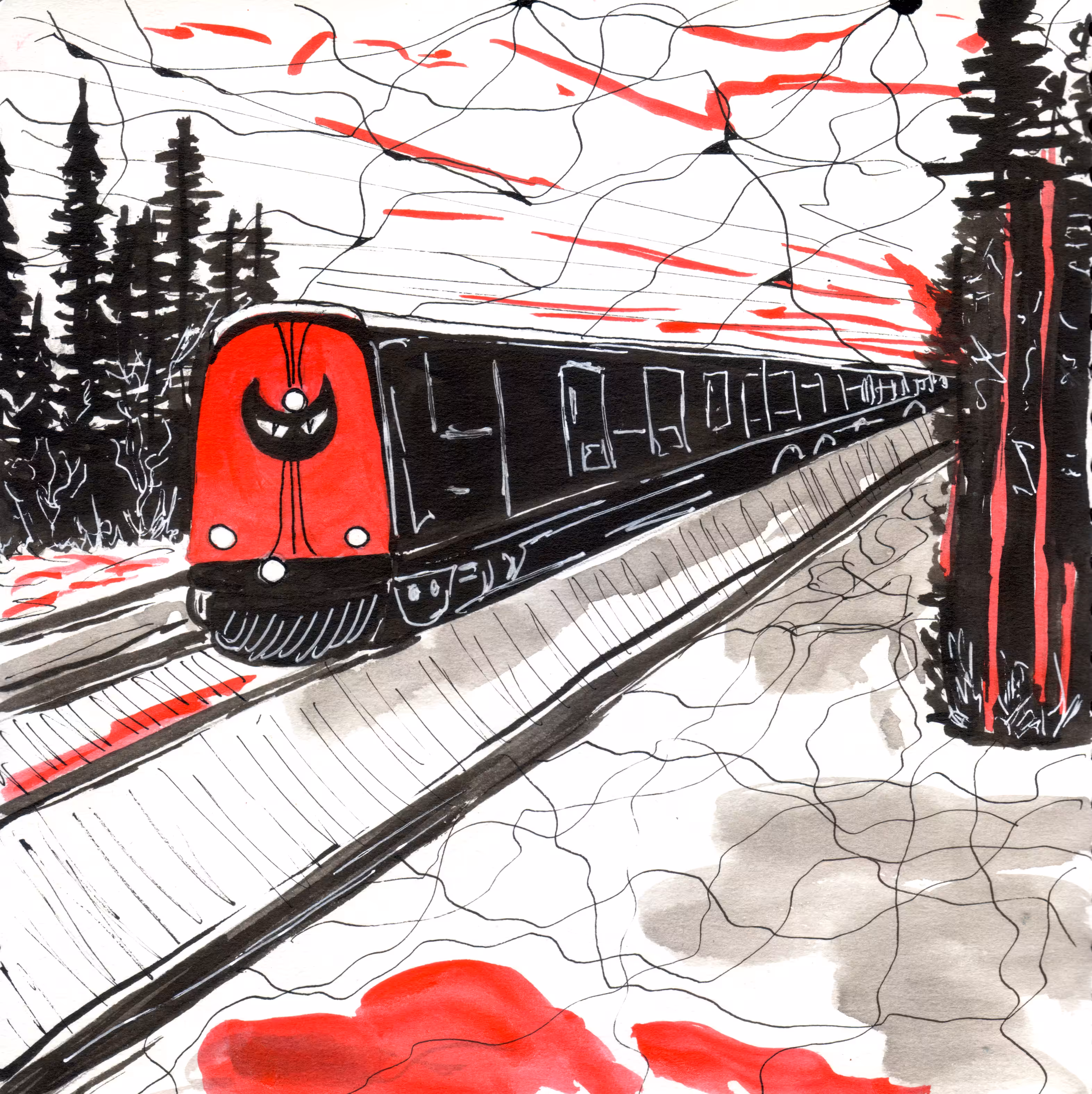 Inktober: Drive
