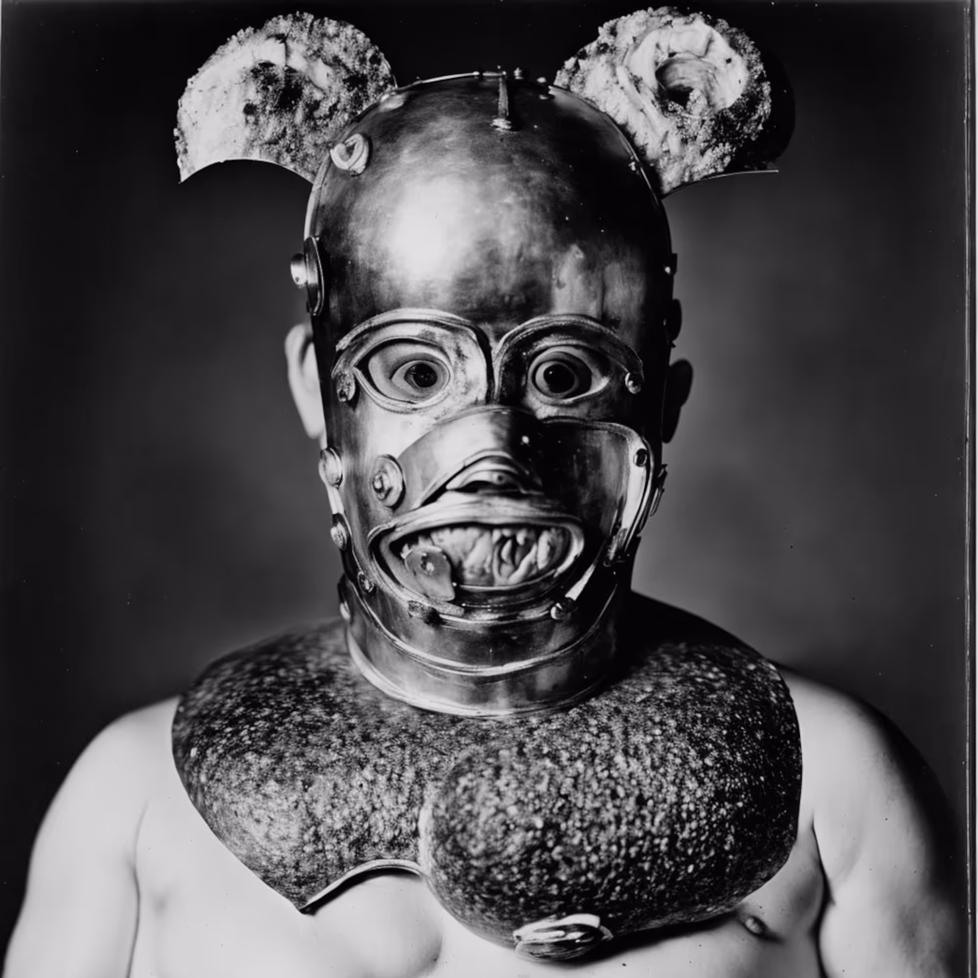 spam mouse helmet