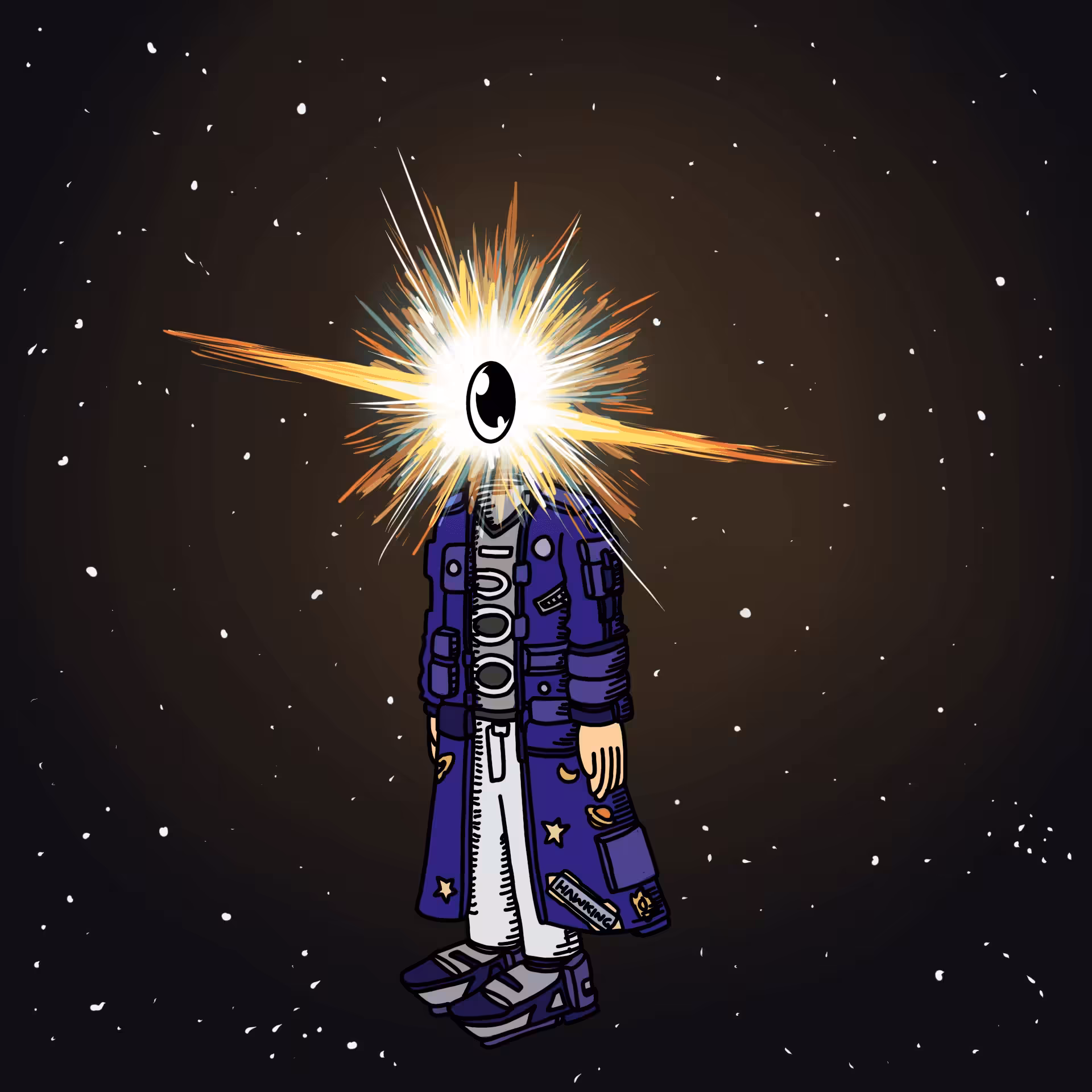Astrophysicist one eyed guy #00500