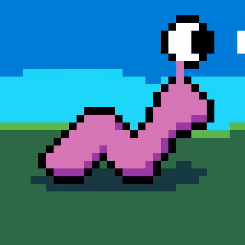 the Running worm 004