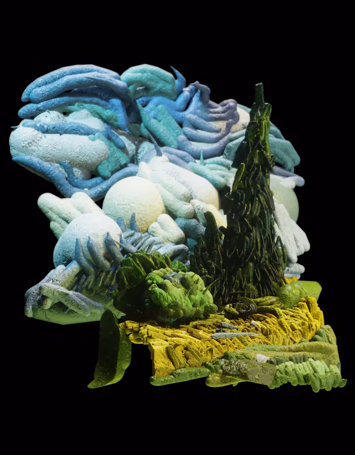 Wheat Field with Cypresses VR 